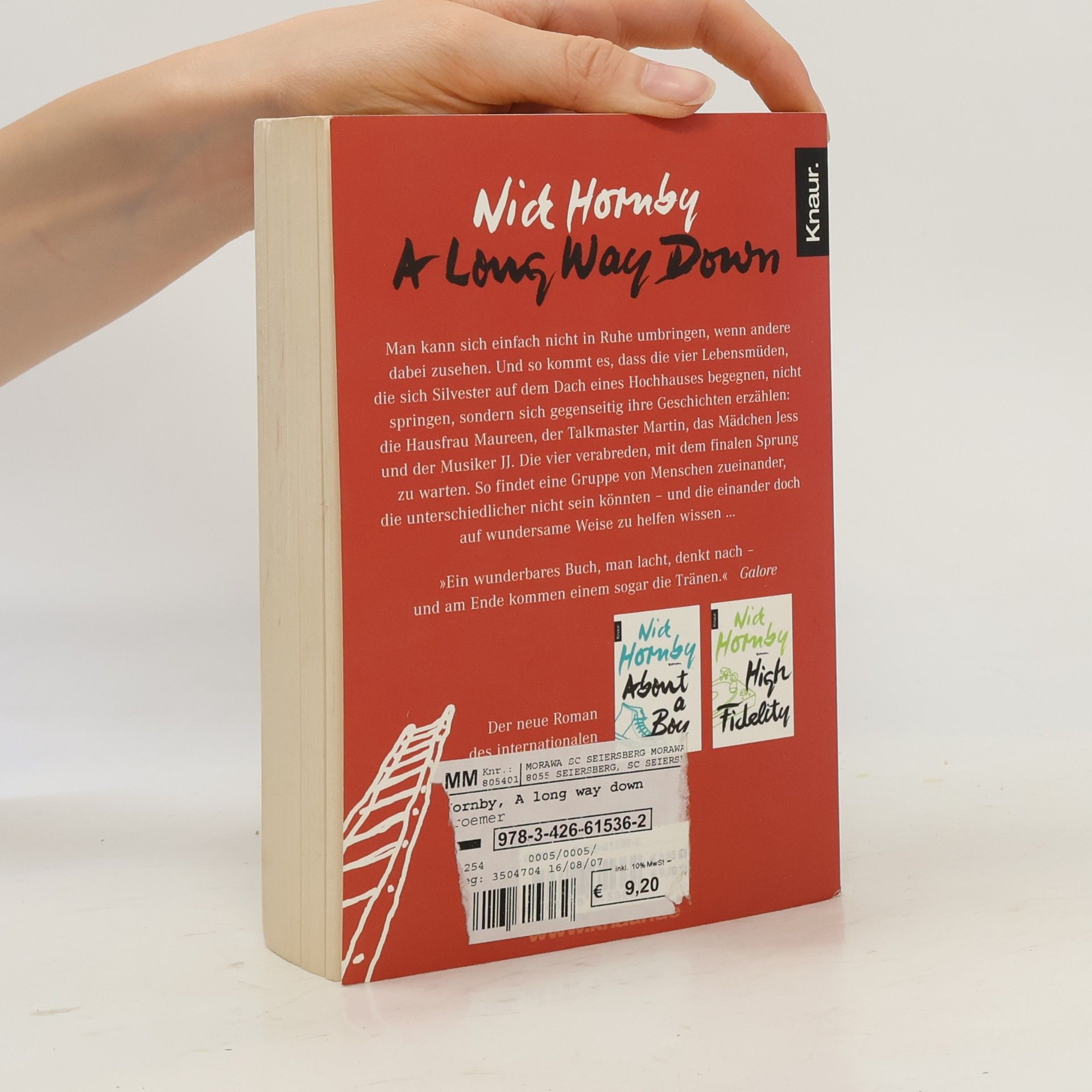 Nick Hornby A long way down