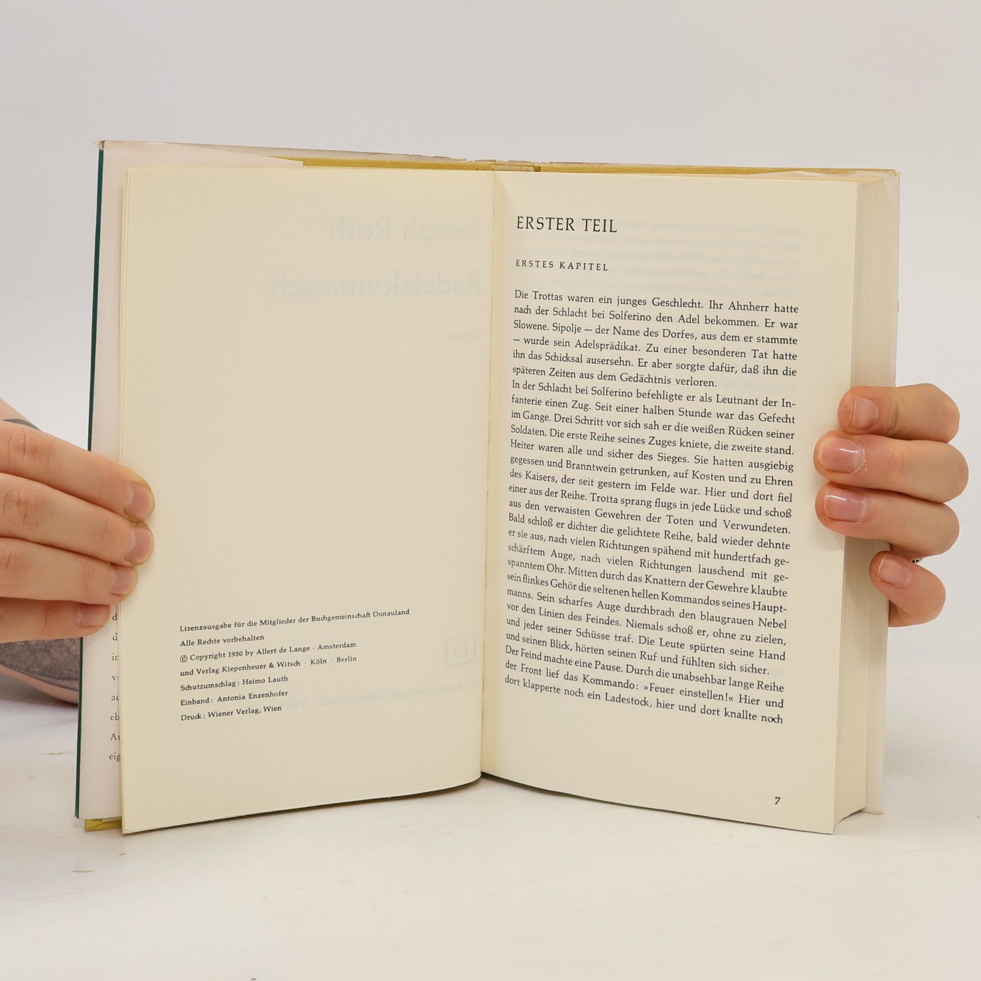 Joseph Roth Radetzkymarsch
