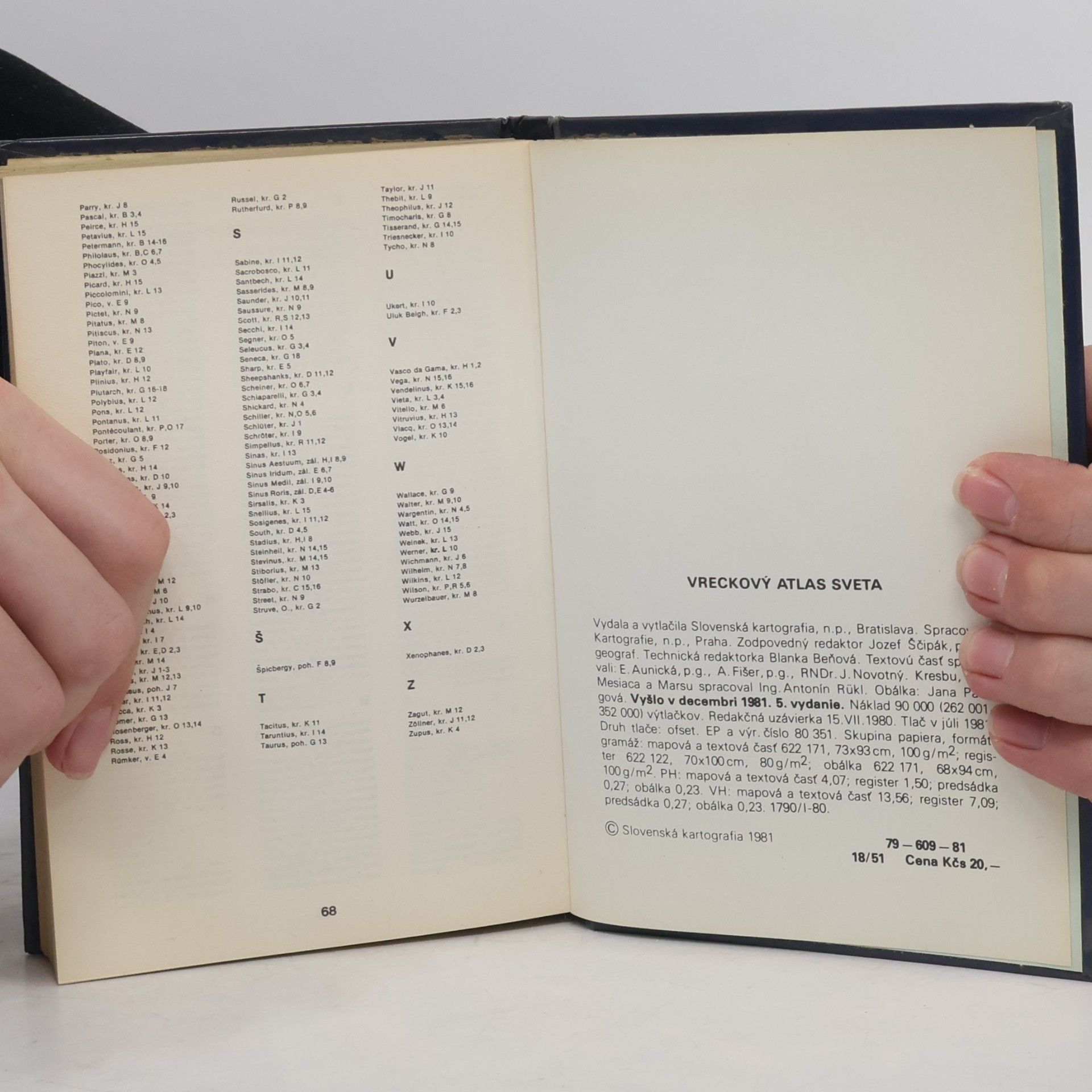 Autorenkollektiv Vreckový atlas sveta