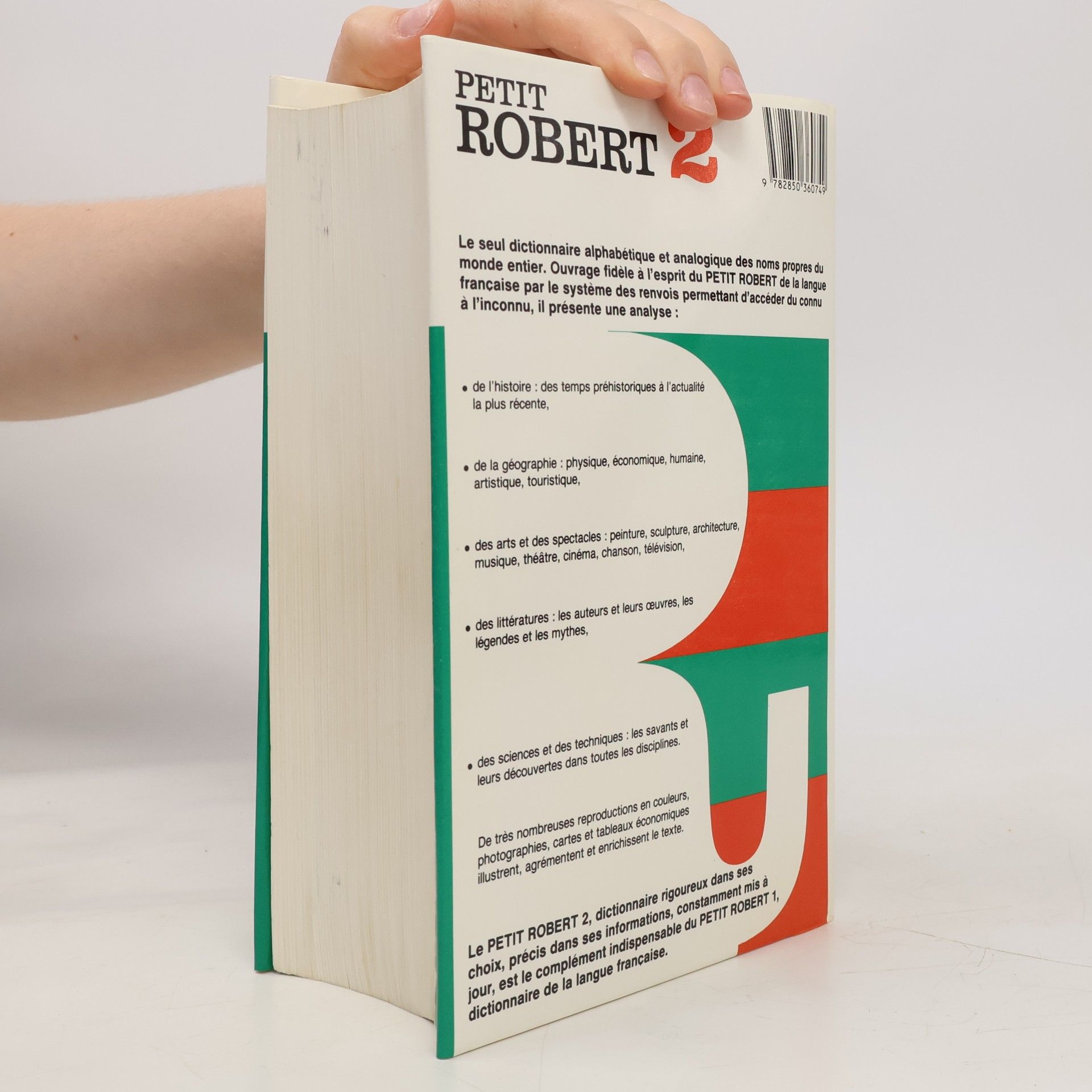 Alain Rey Le petit Robert 2. Dictionnaire universel des noms propres, alphabétique et analogique