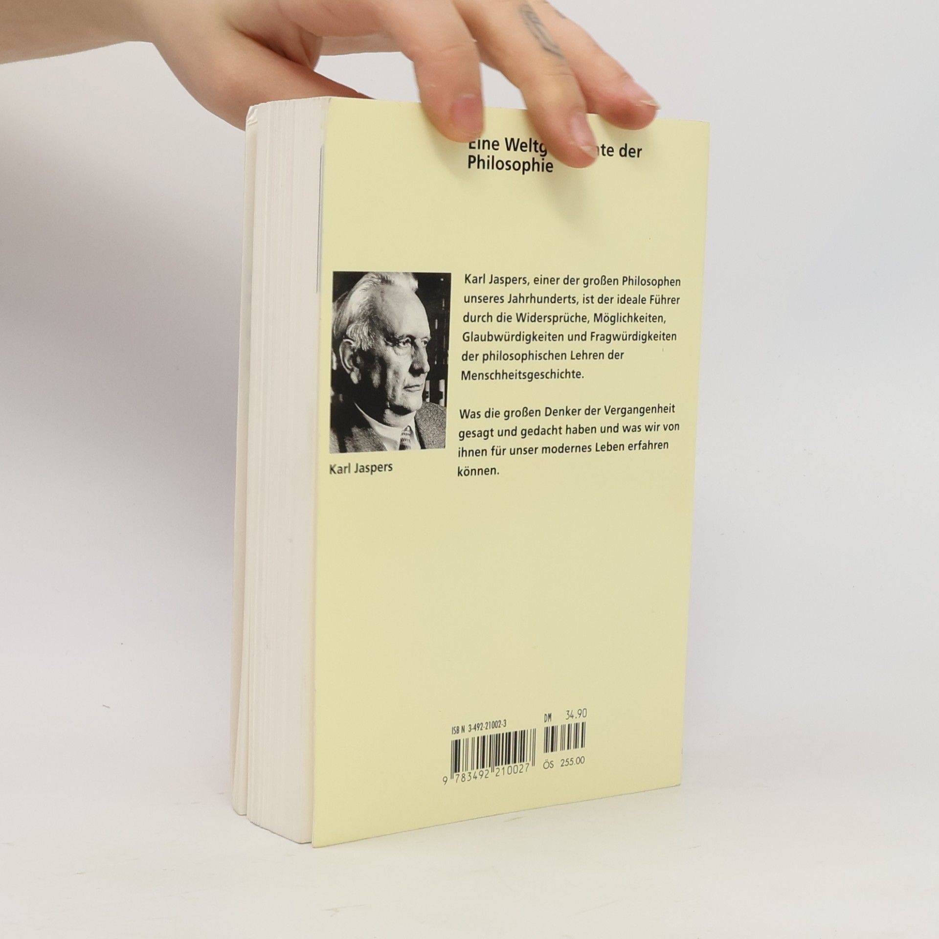 Karl Jaspers Die grossen Philosophen