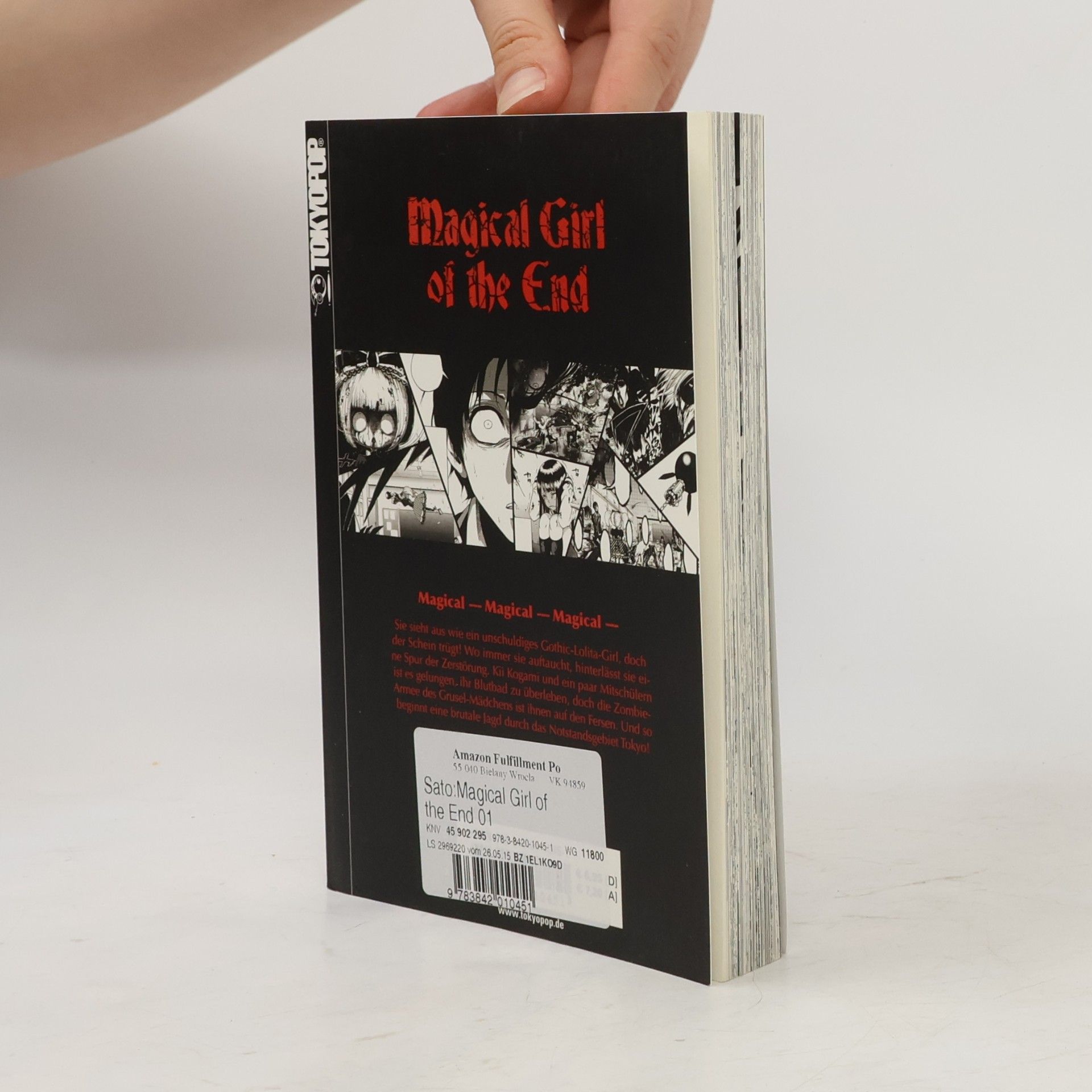 Kentaro Sato Magical girl of the end 1