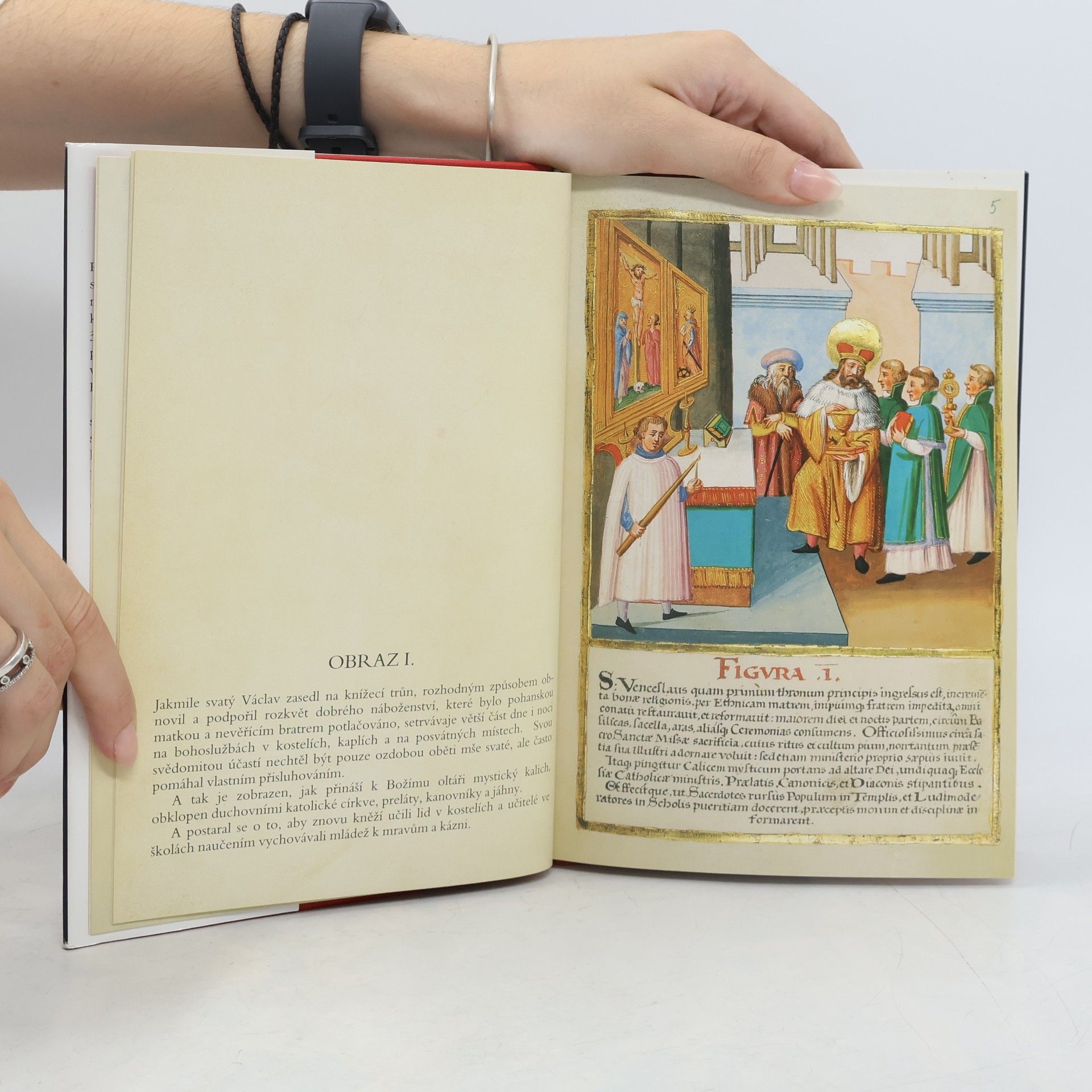 Matěj Hutský z. Křivoklátu Historické obrazy života a umučení svatého Václava, knížete českého