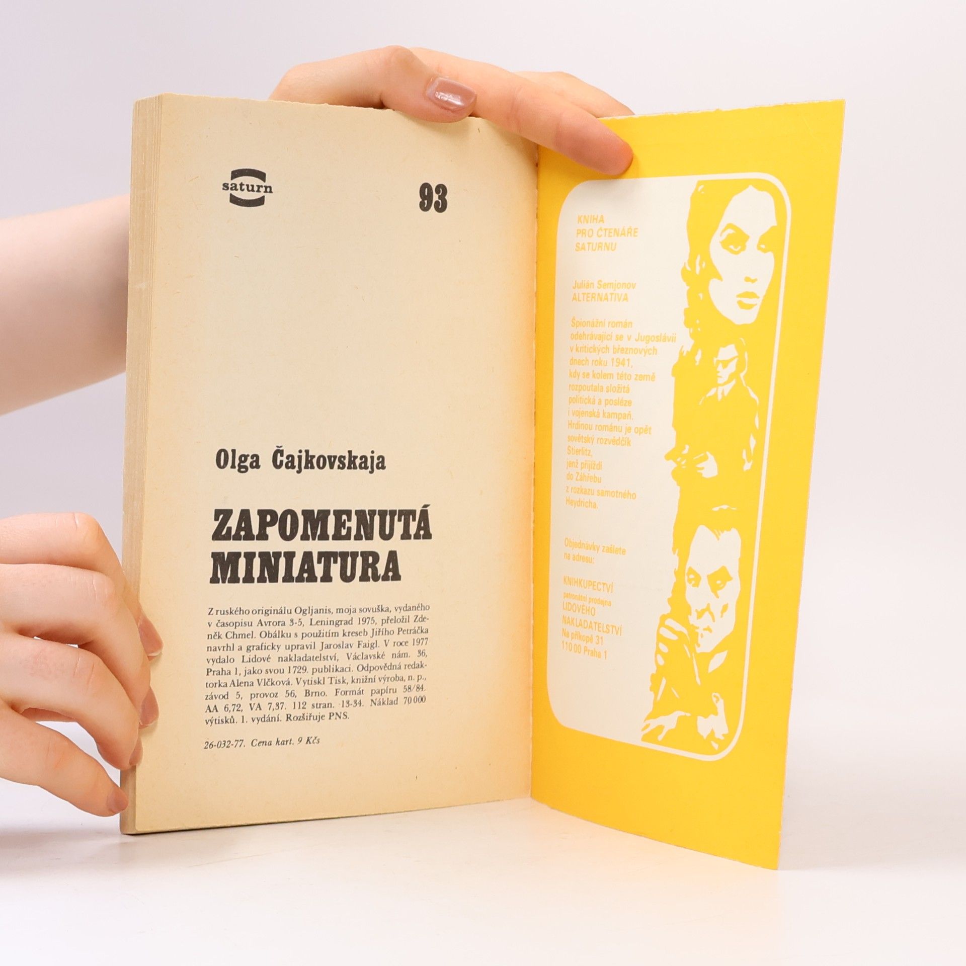 Zdeněk Chmel Zapomenutá miniatura