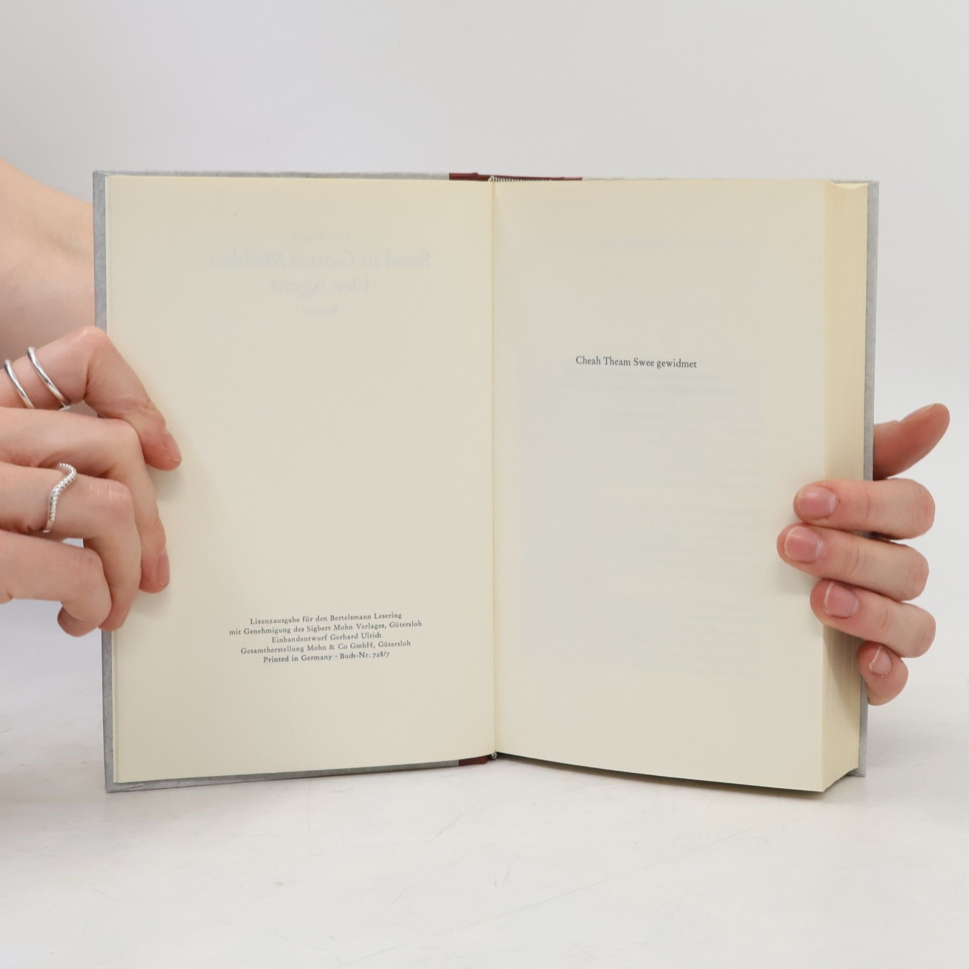 C. C. Bergius Sand in Gottes Mühlen. Der Rebell