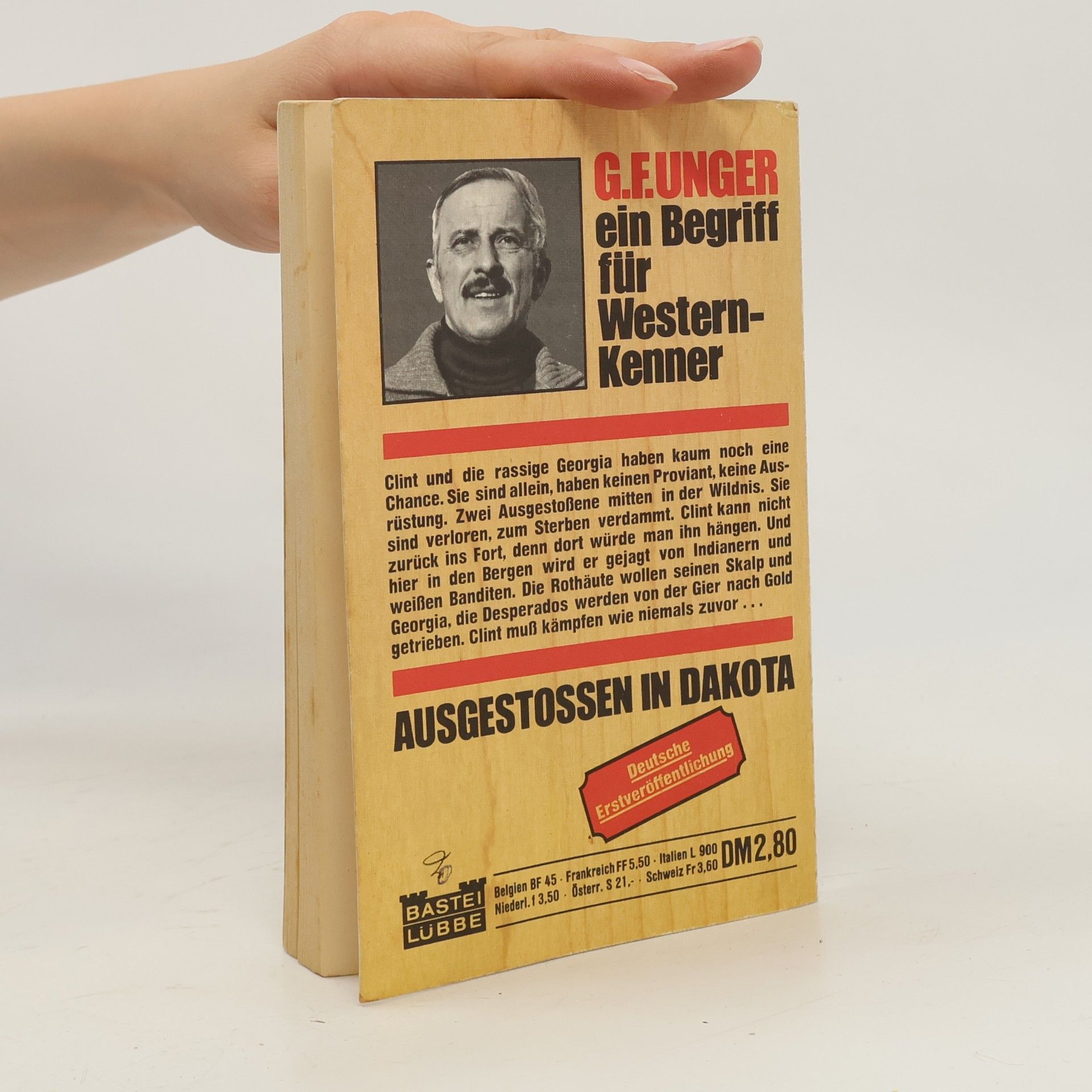 Gert Fritz Unger Ausgestossen in Dakota