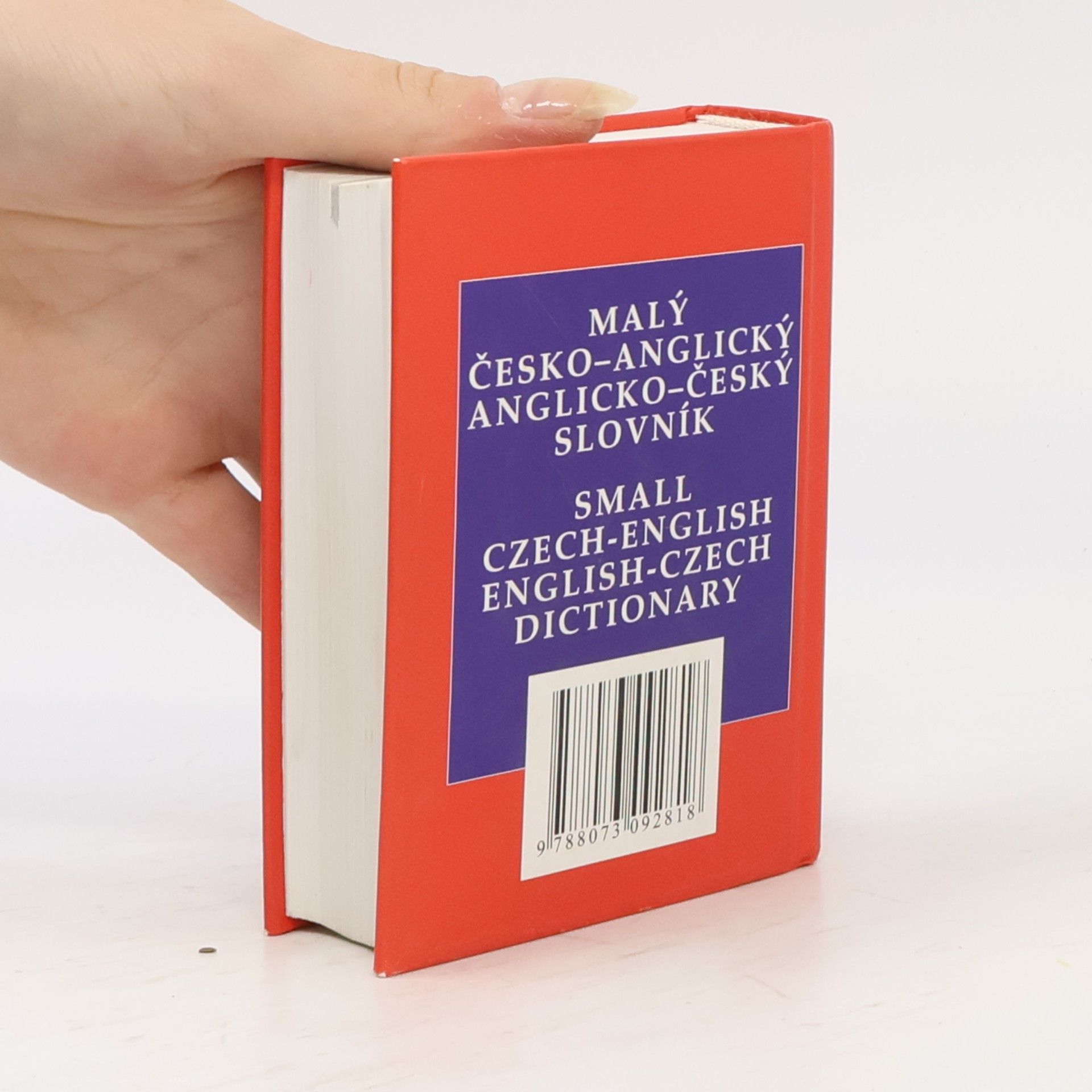 Tomáš Zahradníček Malý česko-anglický, anglicko-český slovník. Small Czech-English, English-Czech Dictionary