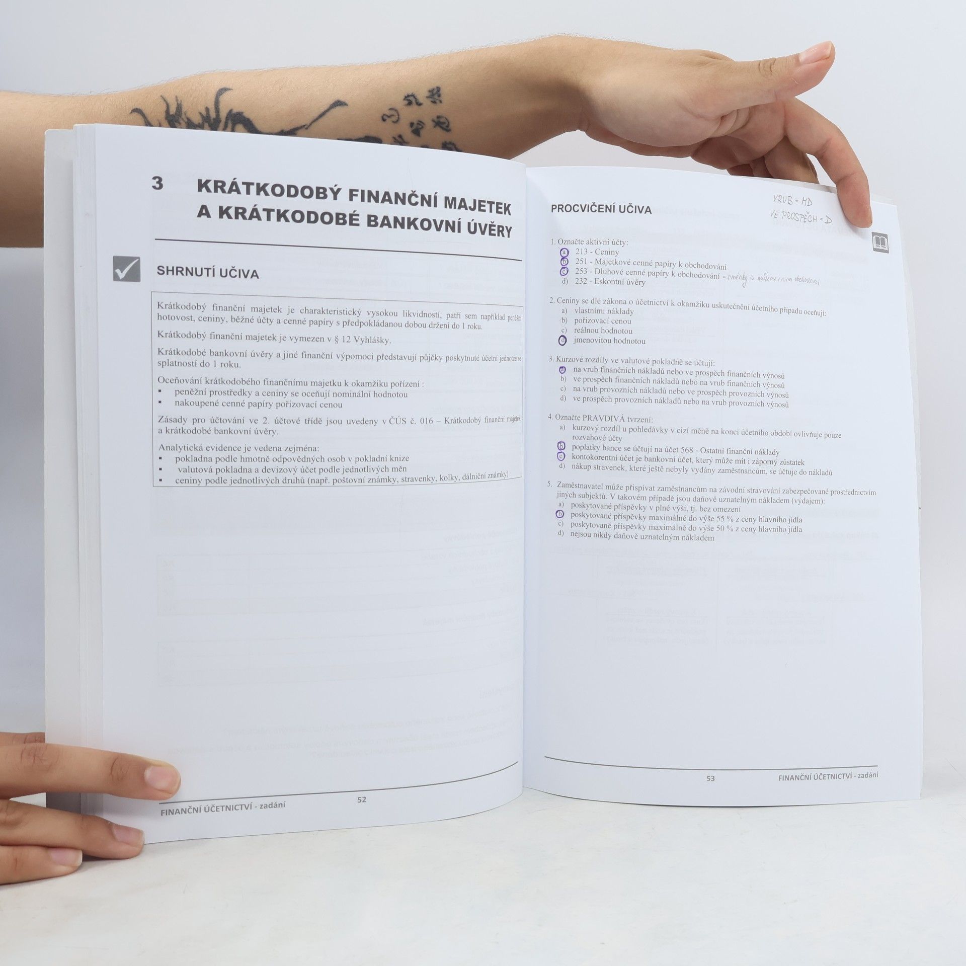 Pavel Štohl Finanční účetnictví: pracovní sešit; 2014