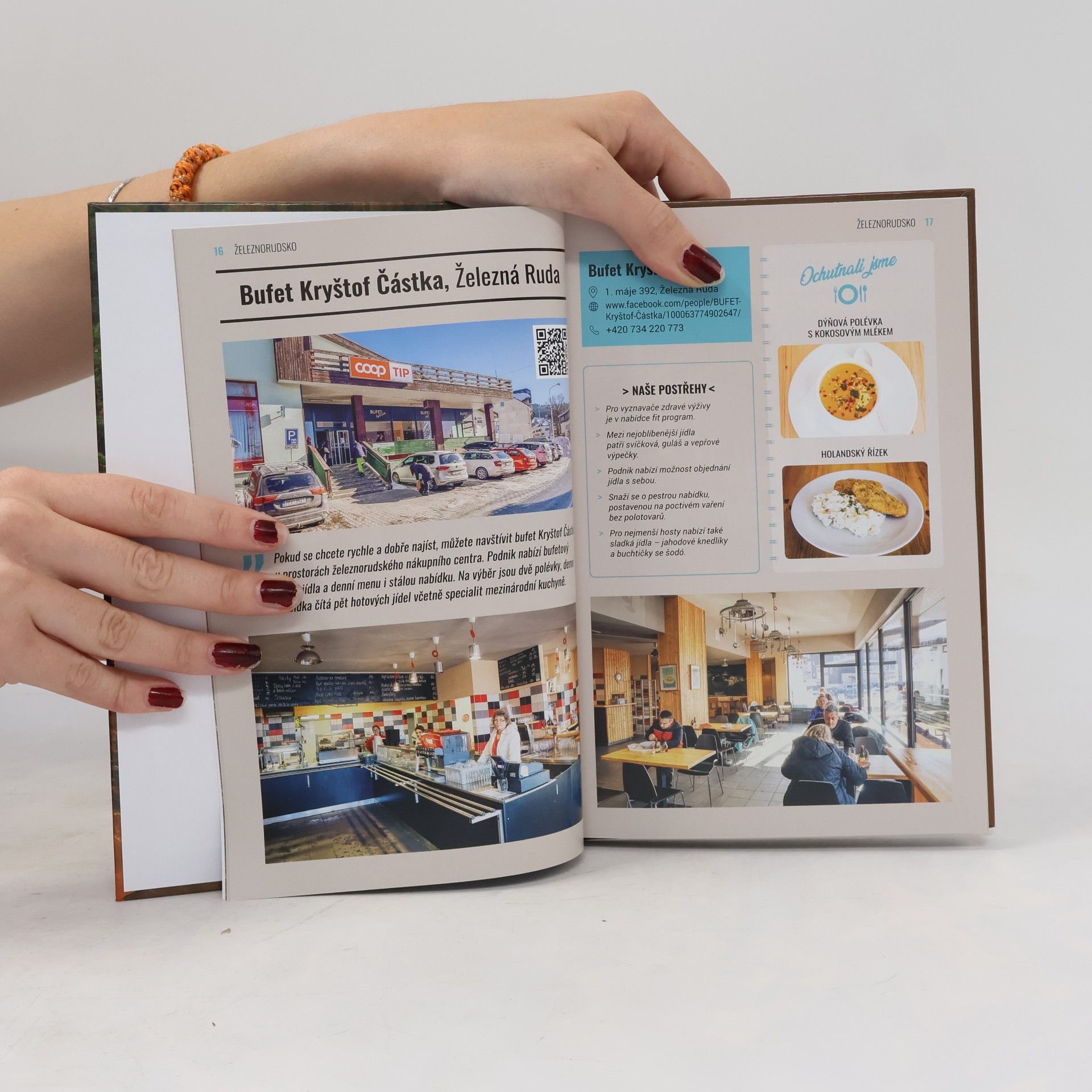 Marie Šlehoferová Šumavou s chutí: turisticko-gastronomický průvodce