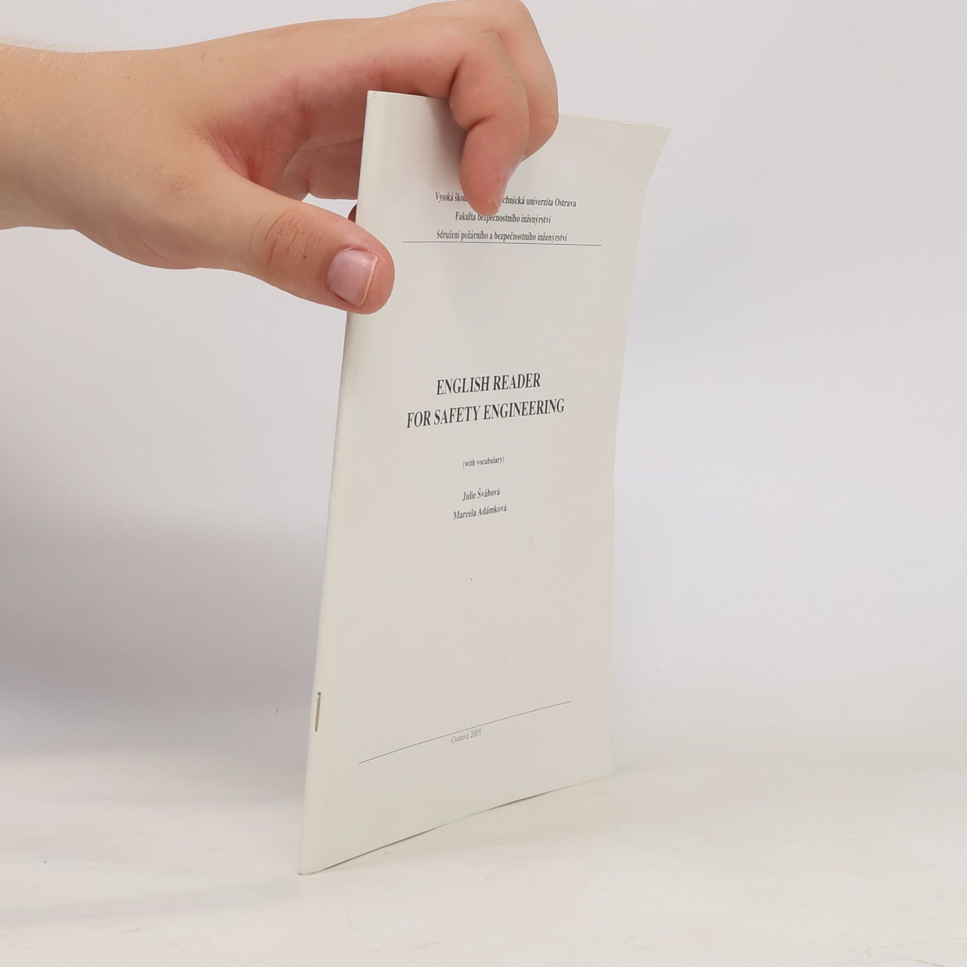 English Reader for Safety Engineering