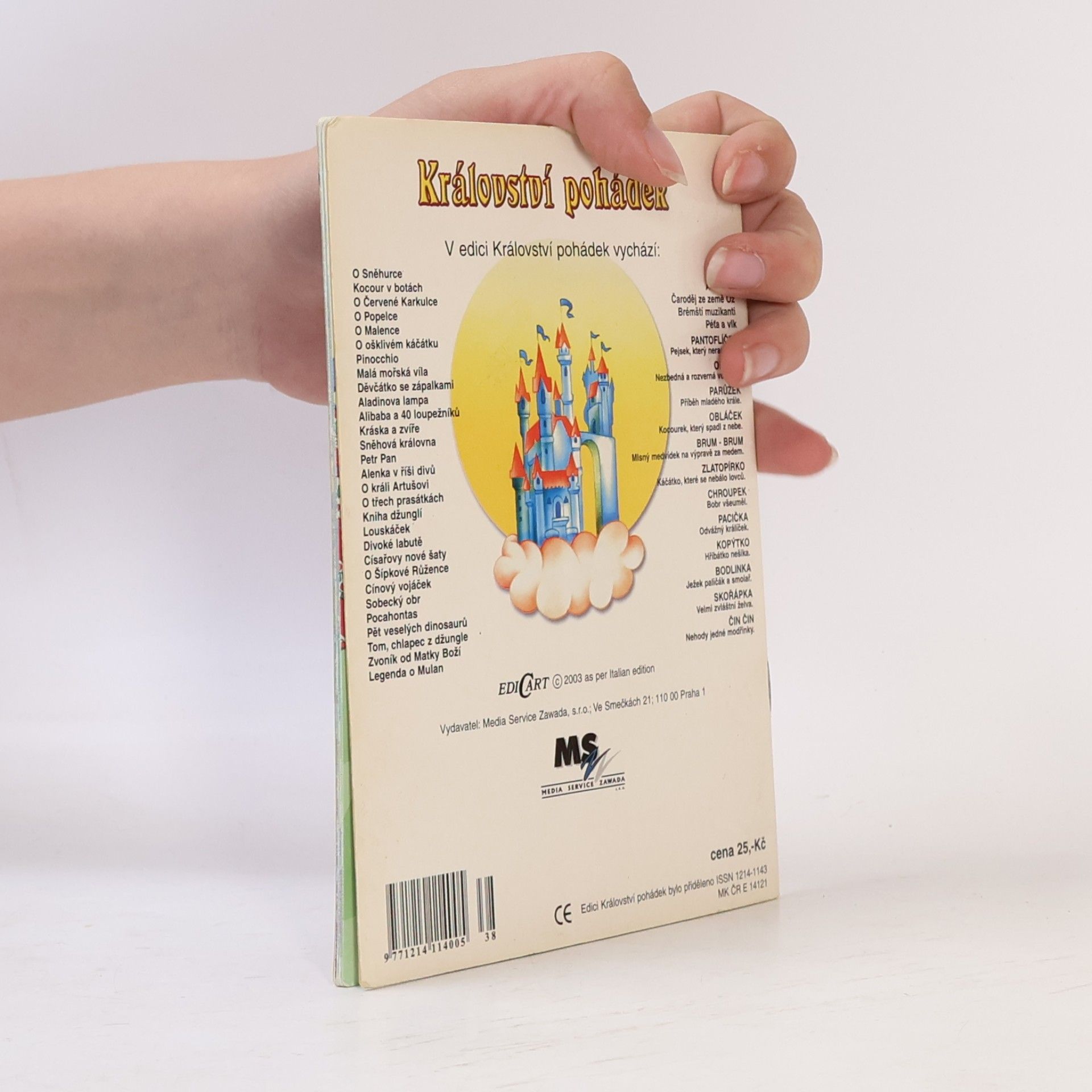 Kolektiv autorů Království pohádek. Obláček. Kocourek, který spadl z nebe