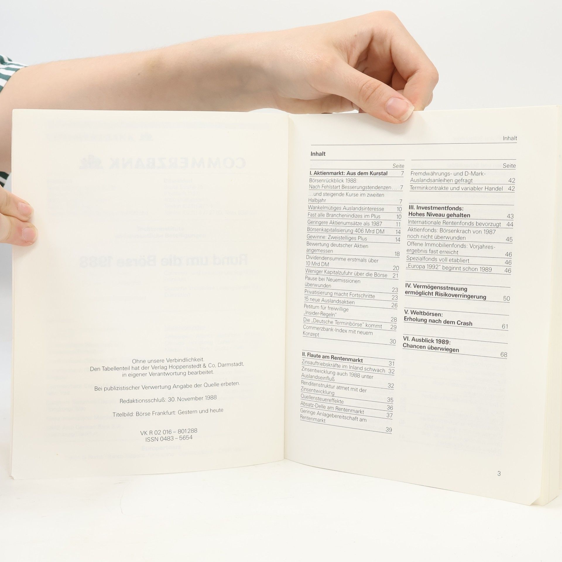 Autorenkollektiv Rund um die Börse 1988