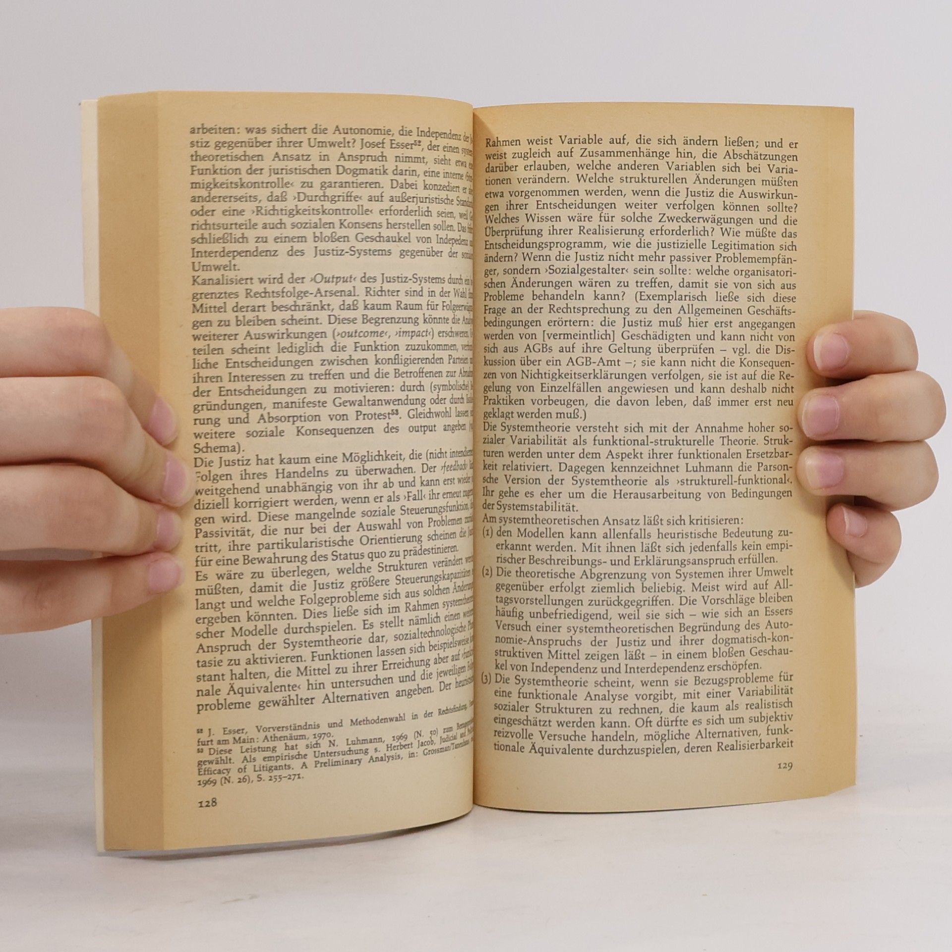 Hubert Rottleuthner Rechtswissenschaft als Sozialwissenschaft