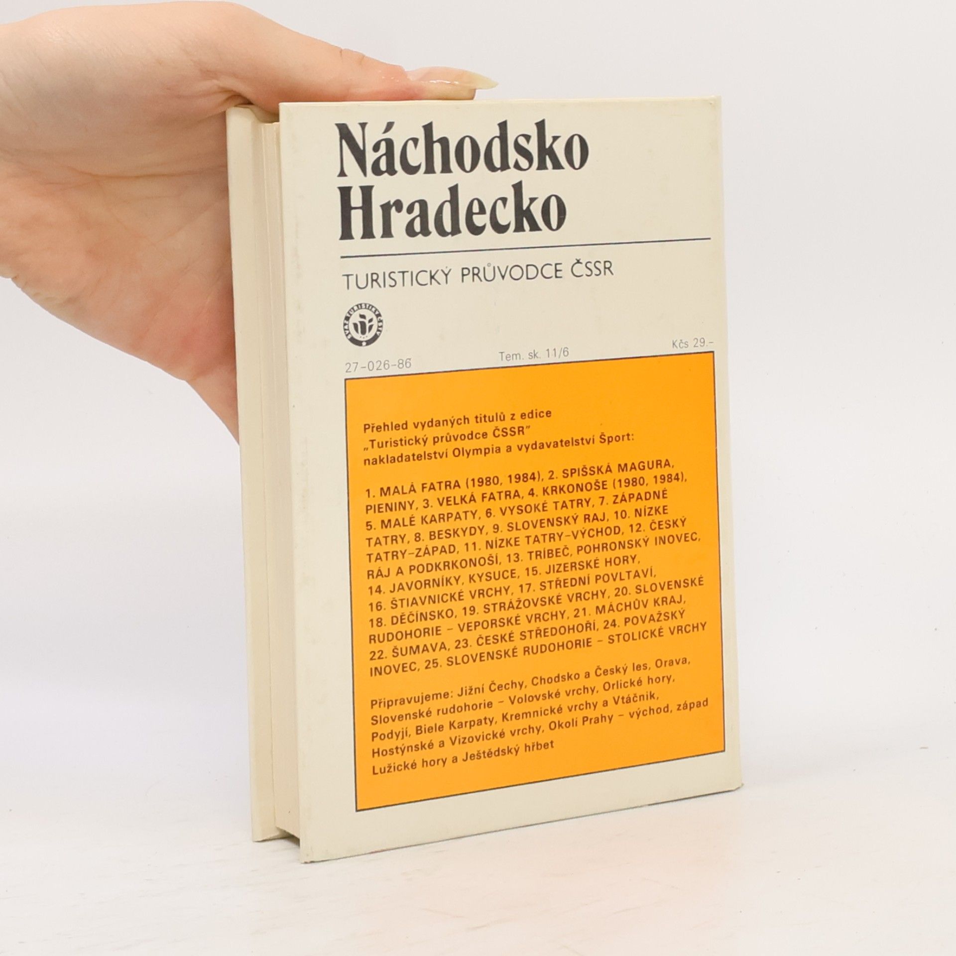 AA.VV. Turistický průvodce ČSSR. Náchodsko a Hradecko