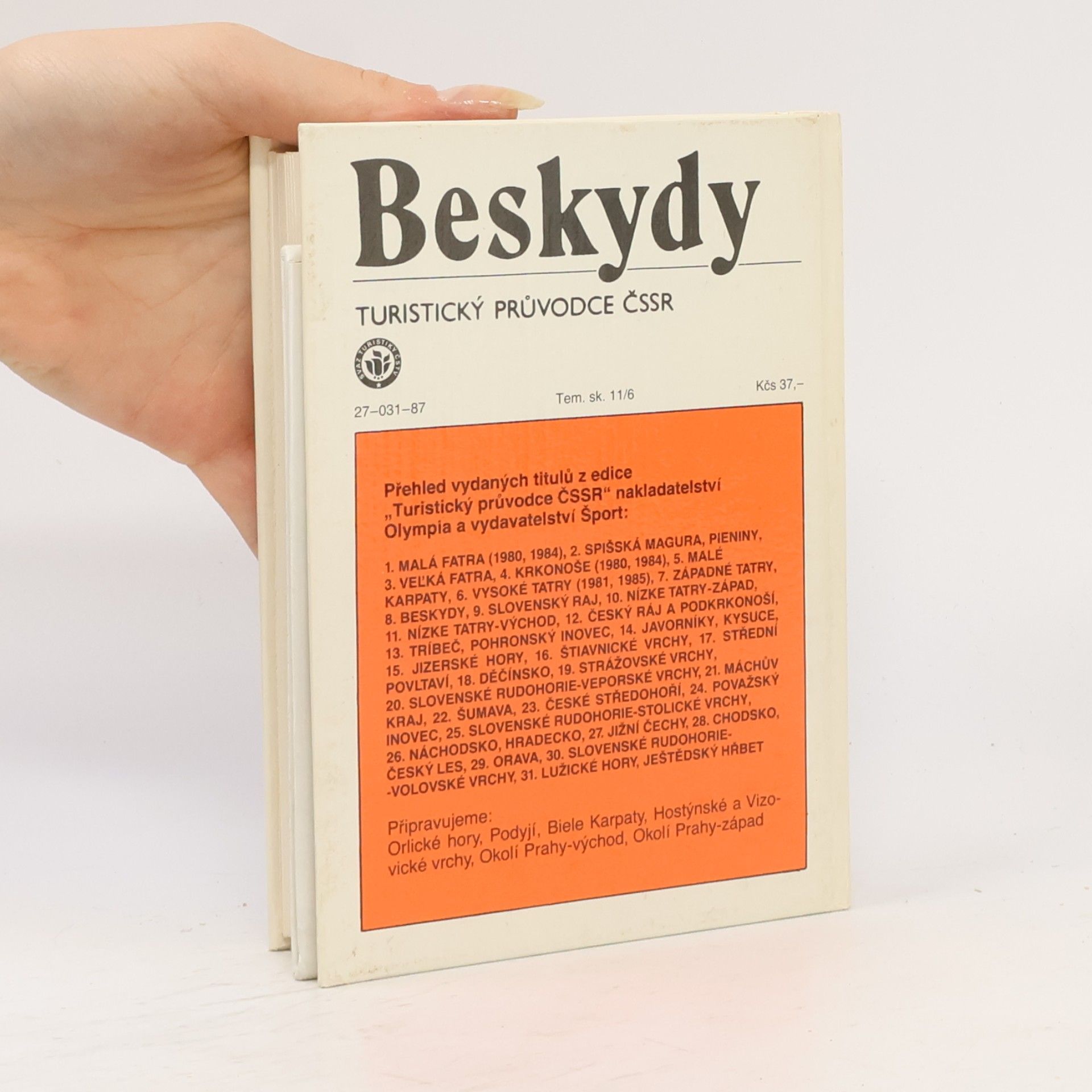 Autorenkollektiv Beskydy. Turistický průvodce ČSSR 8