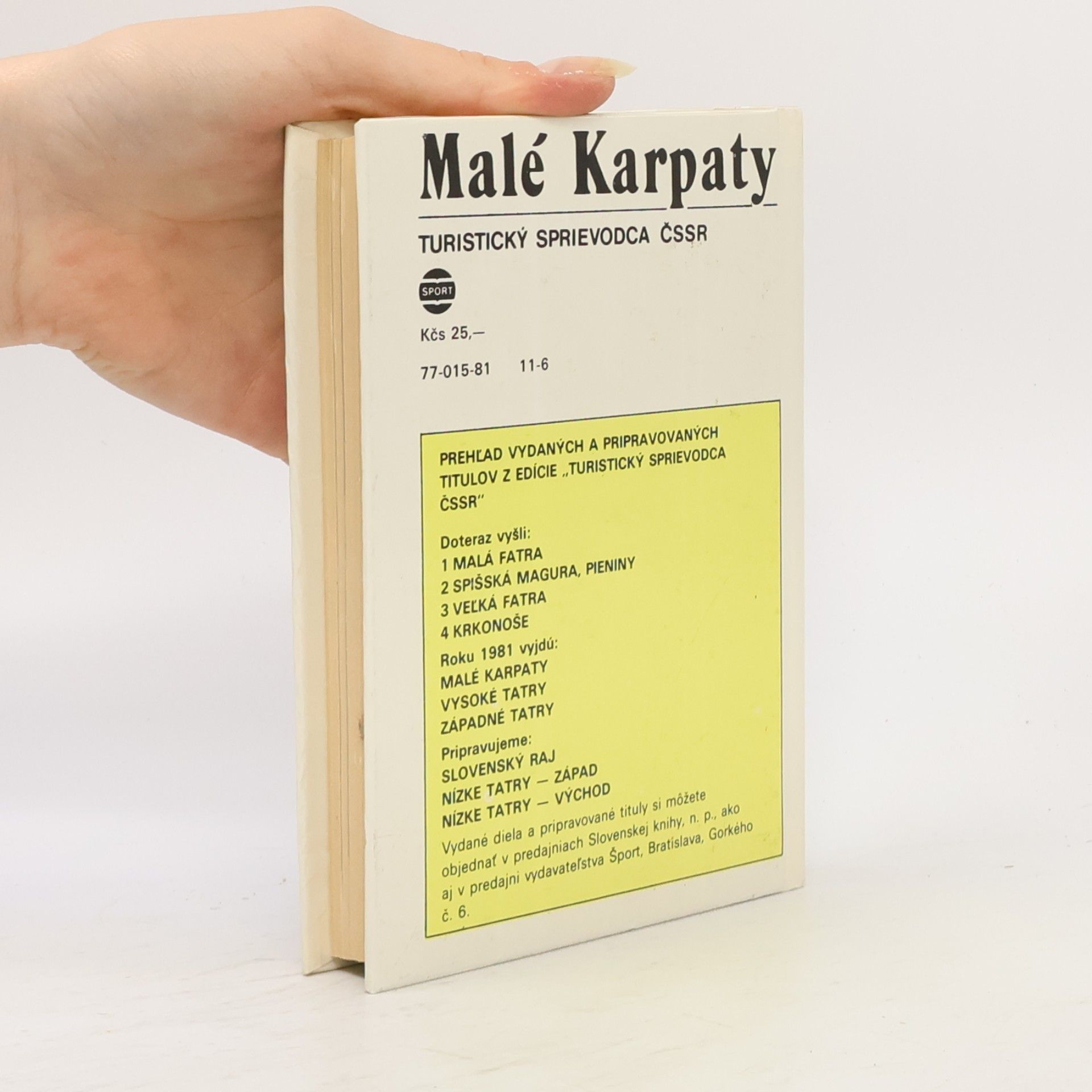 Kolektiv autorů Malé Karpaty