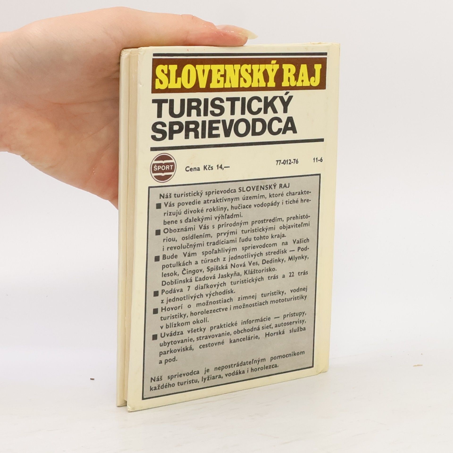 Karol Hric Slovenský raj. Turistický sprievodca