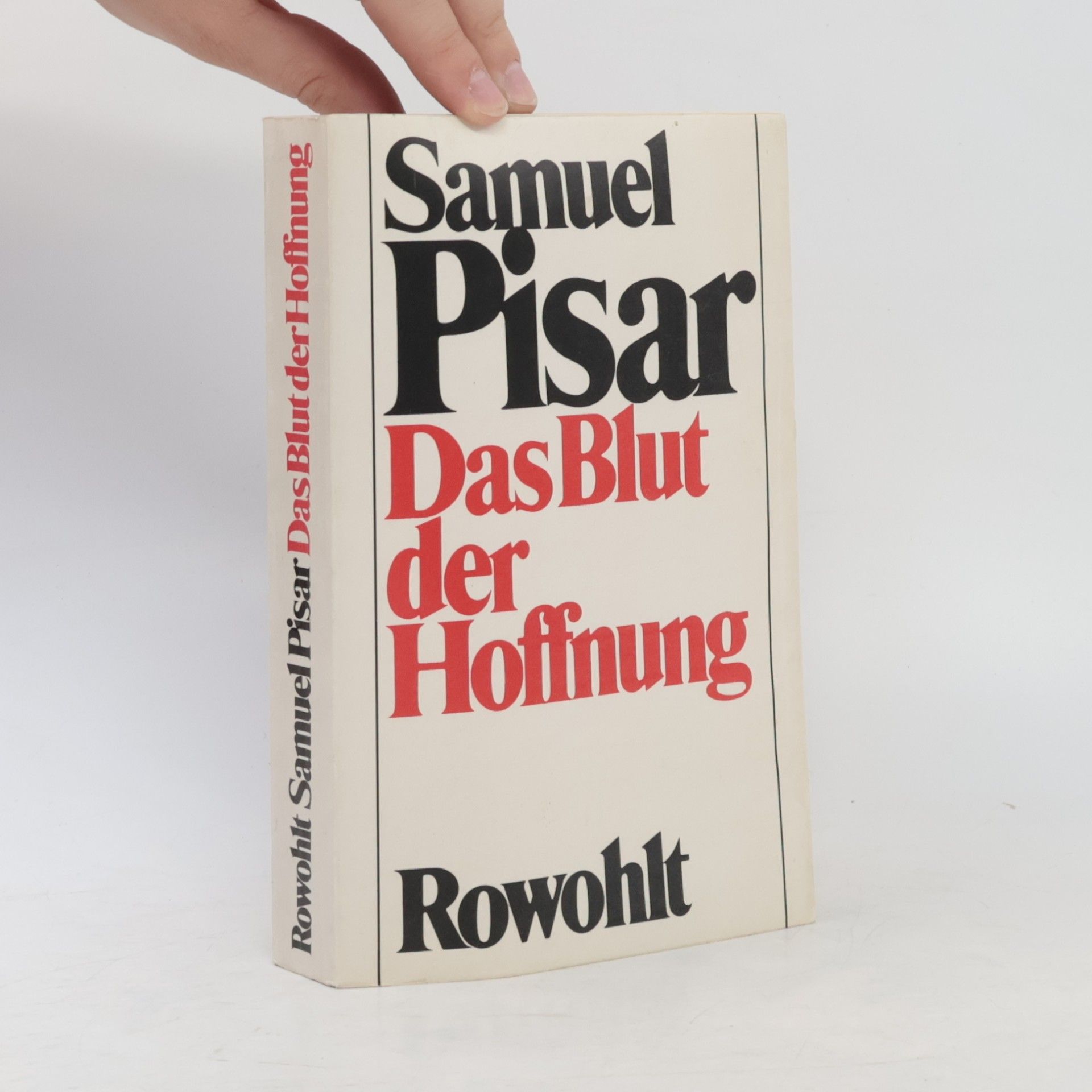 Samuel Pisar Das Blut der Hoffnung