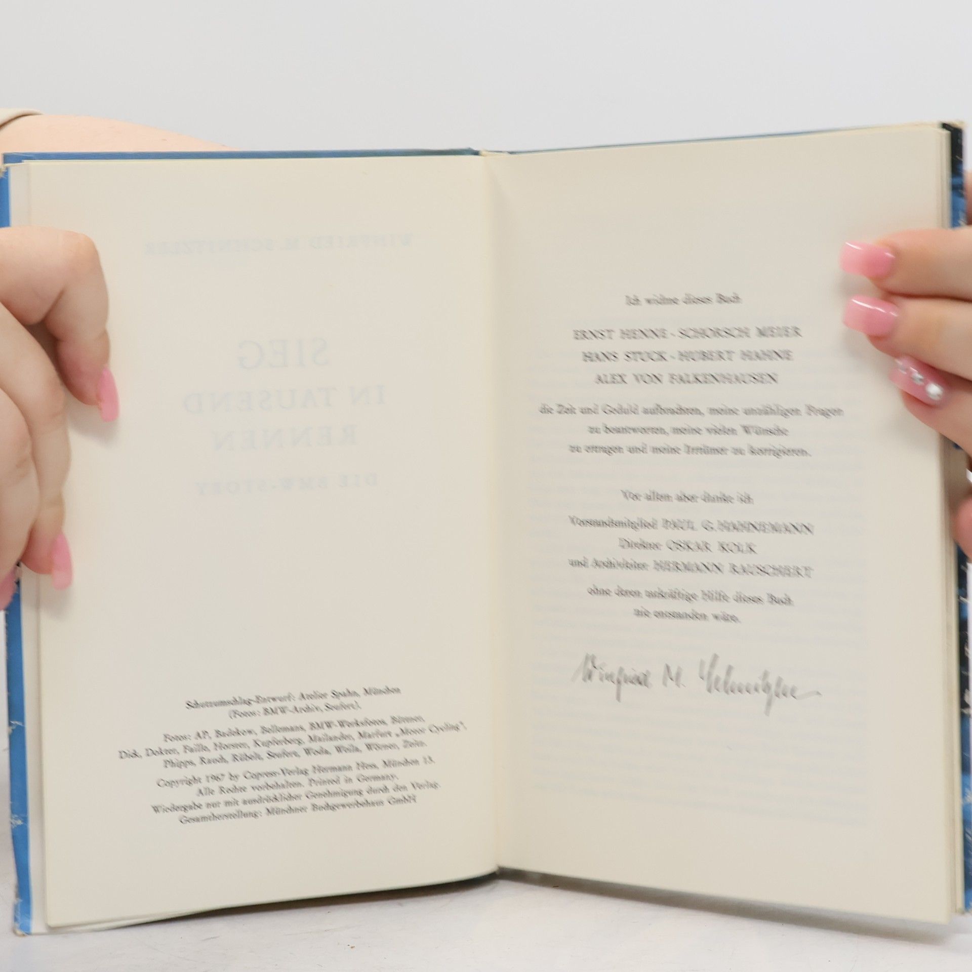 Winfried M. Schnitzler Sieg in tausend Rennen