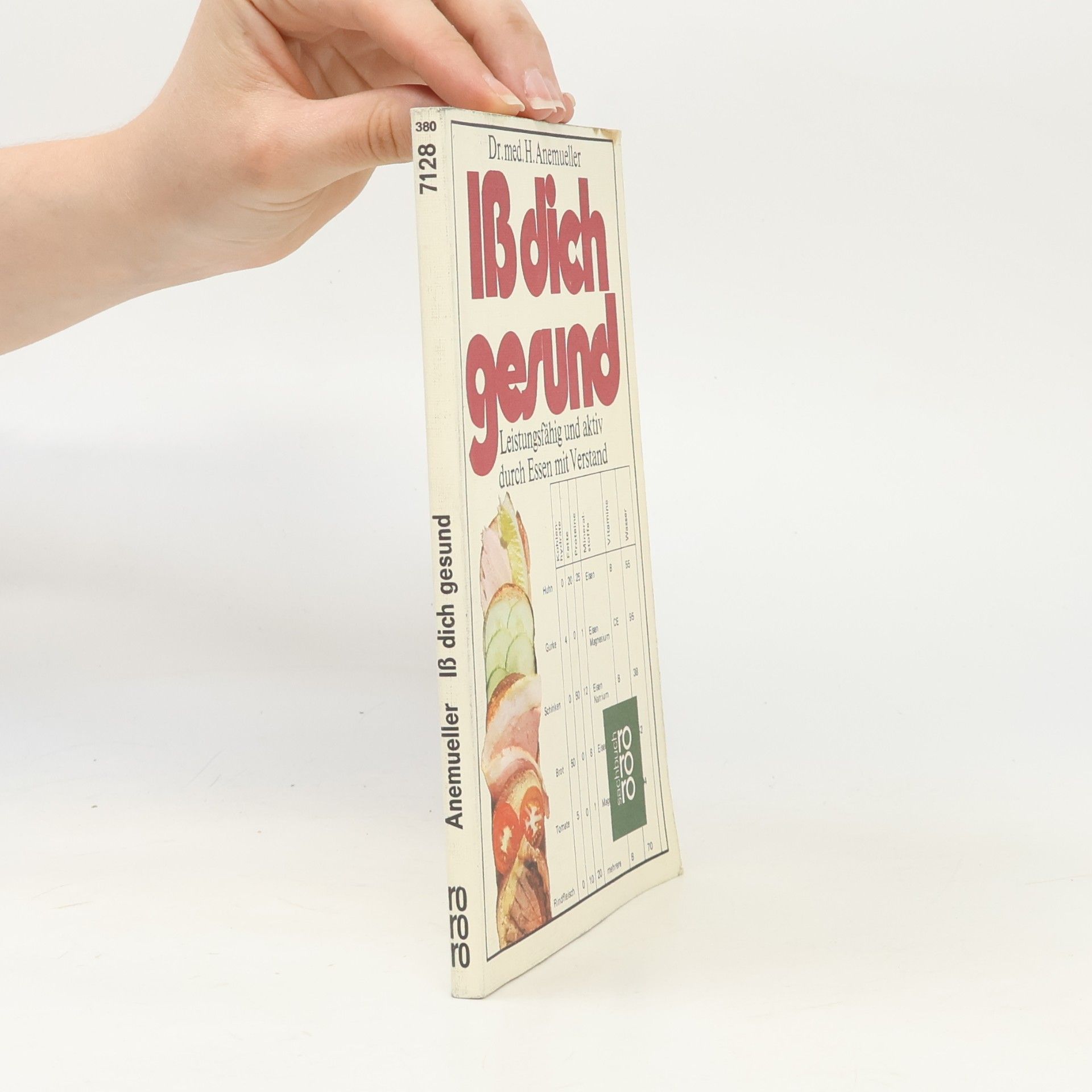 Dr. med. H. Anemueller rororo Sachbuch: Iss dich gesund