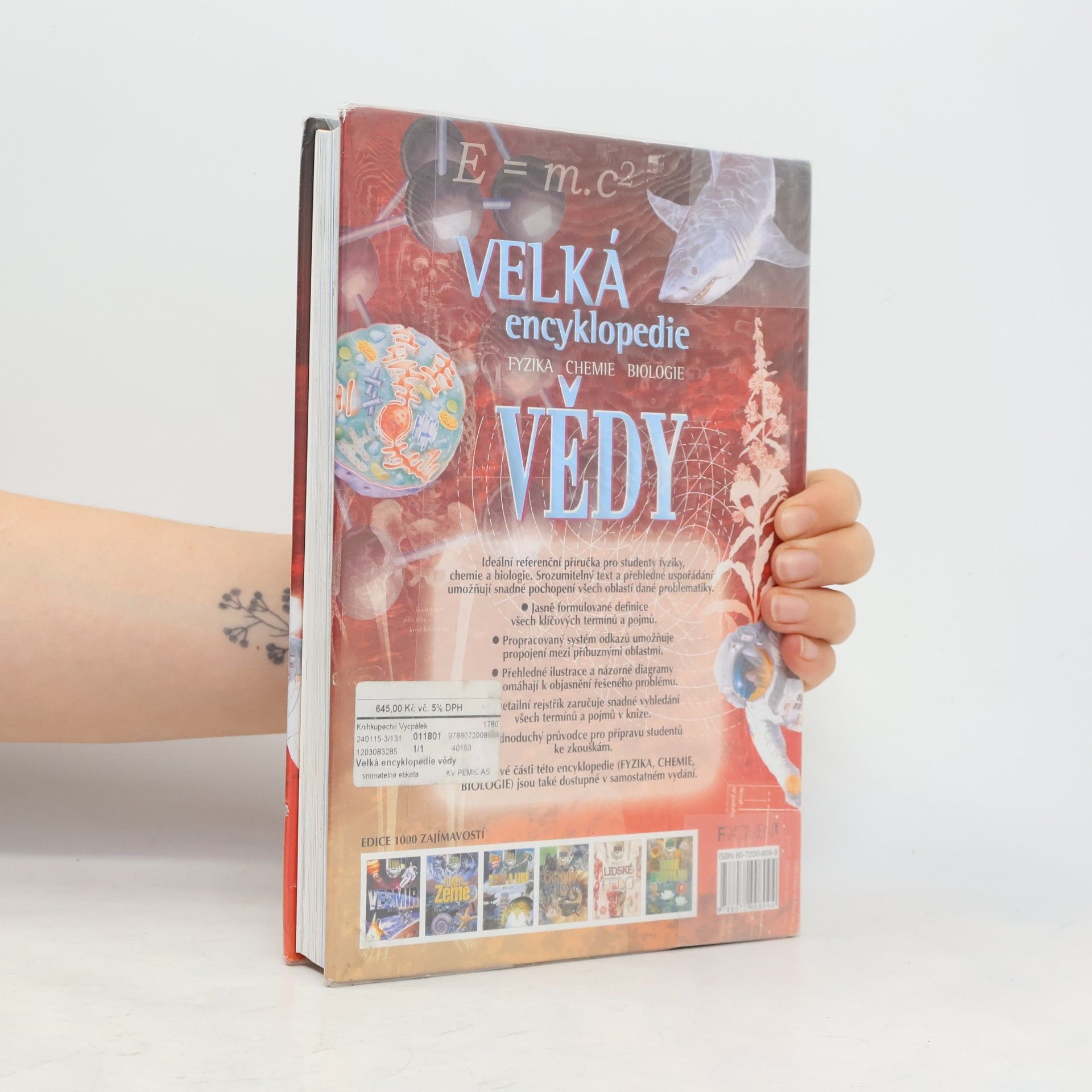 Corinne Stockley Velká encyklopedie vědy. Fyzika. Chemie. Biologie