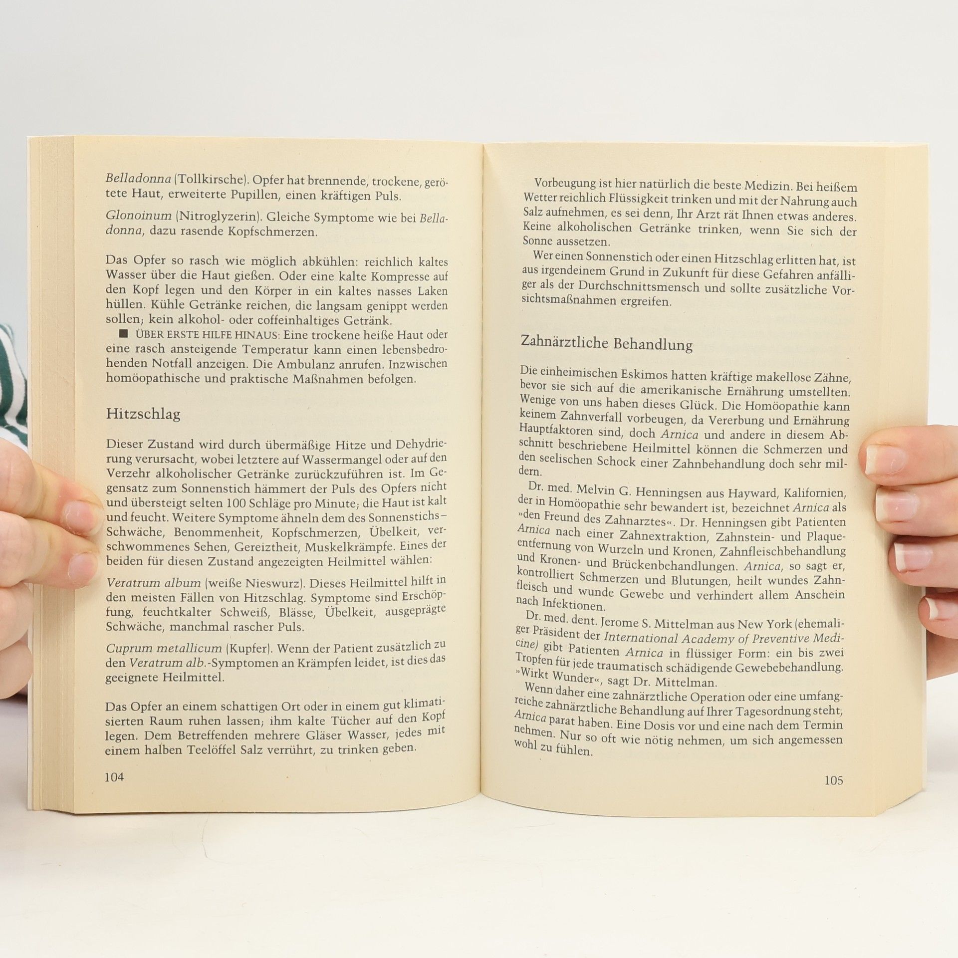 Maesimund B. Panos Homöopathische Hausapotheke