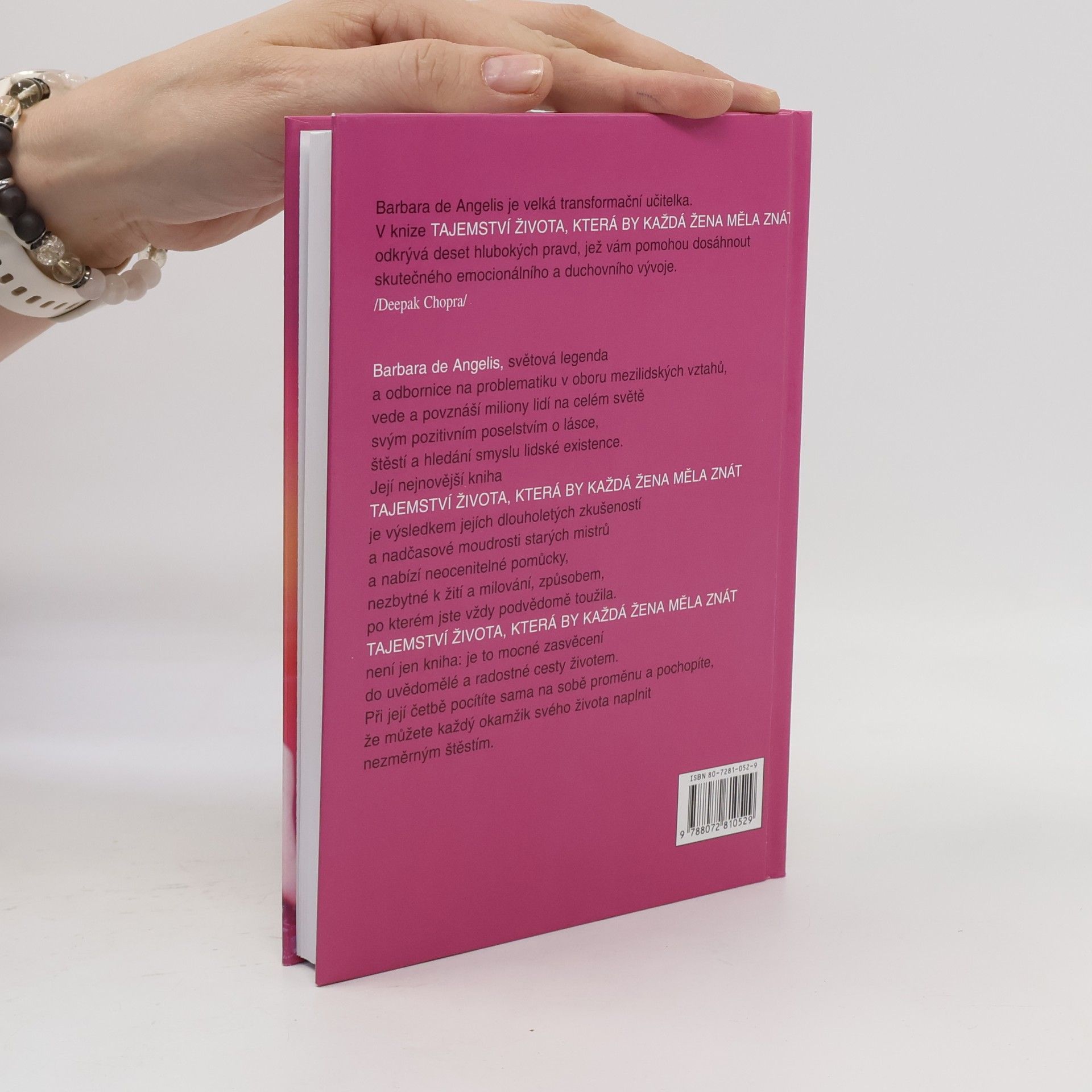 Barbara De Angelis Tajemství života, která by každá žena měla znát