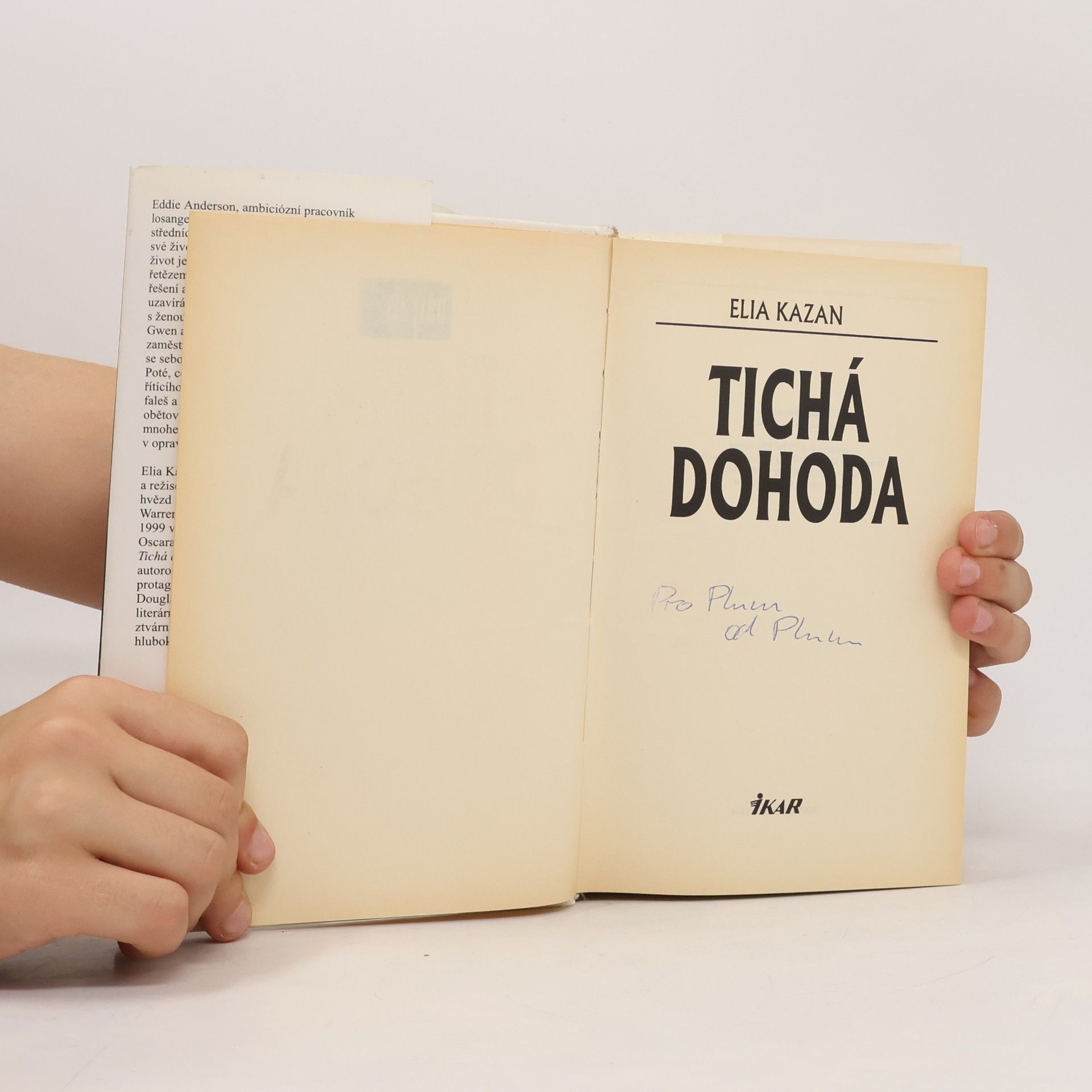 Elia Kazan Tichá dohoda