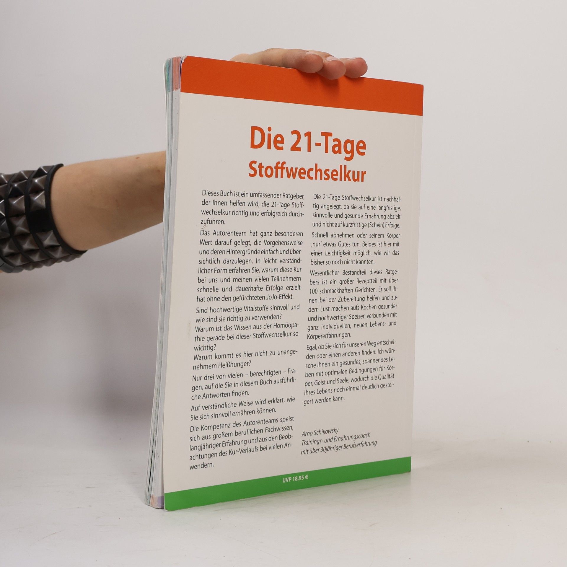 Rudolf Binder Die 21-Tage Stoffwechselkur – Das Original