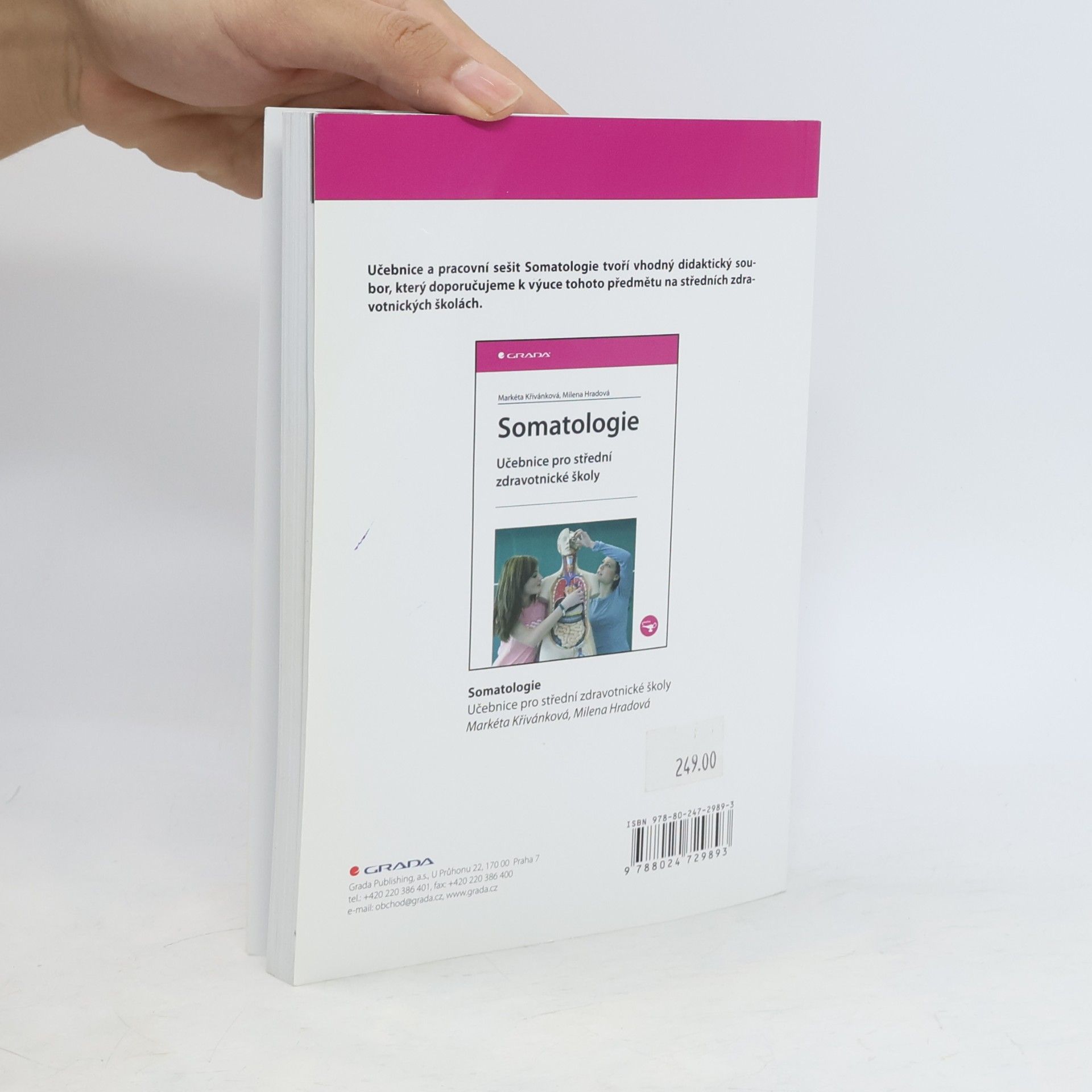 Markéta Křivánková Somatologie - Pracovní sešit pro střední zdravotnické školy
