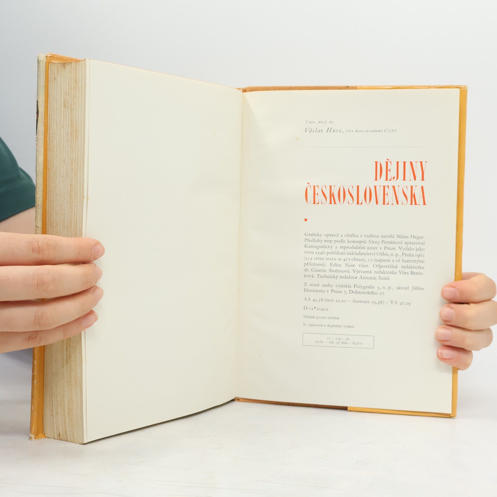 Václav Husa Dějiny Československa
