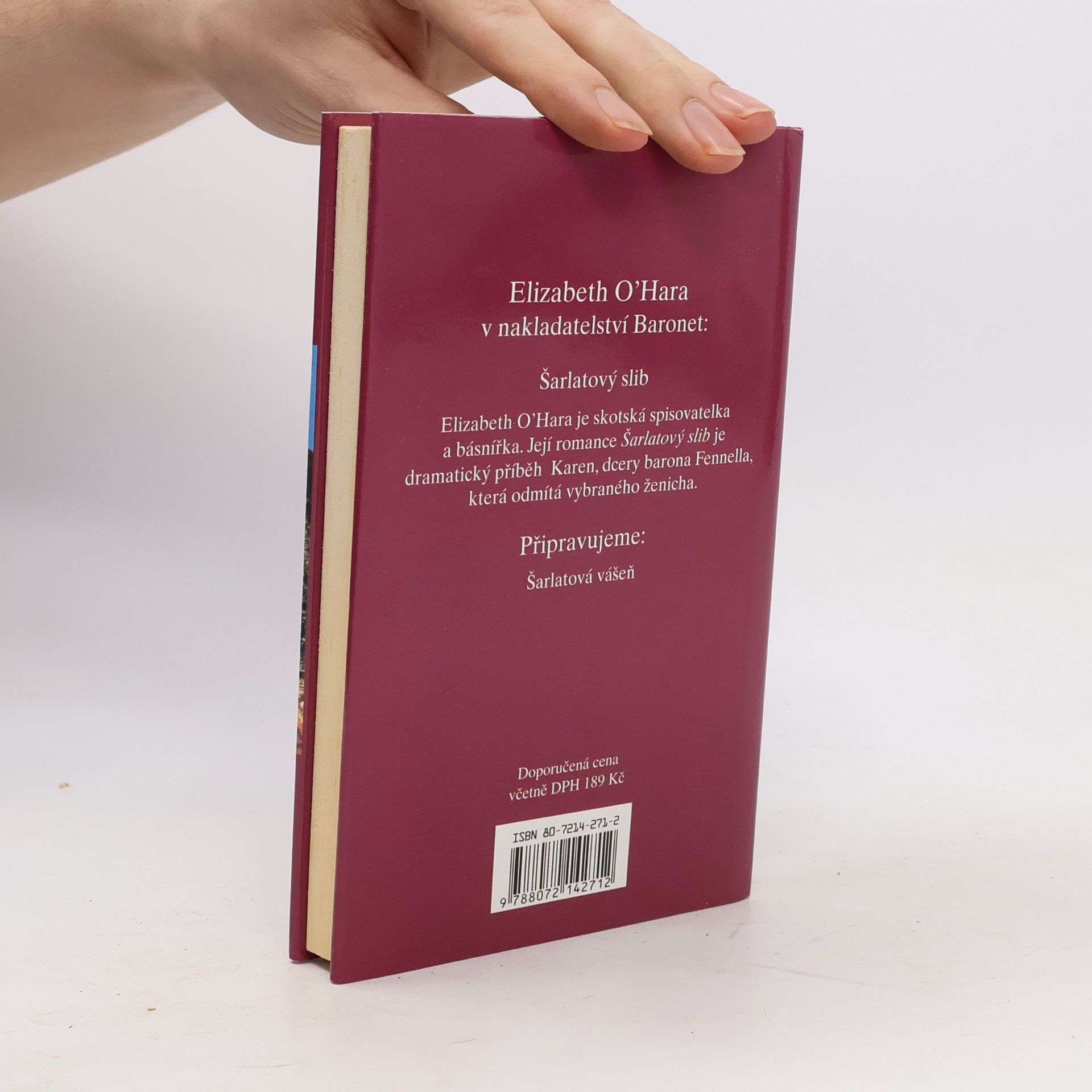 Elizabeth O. Hara Šarlatový slib