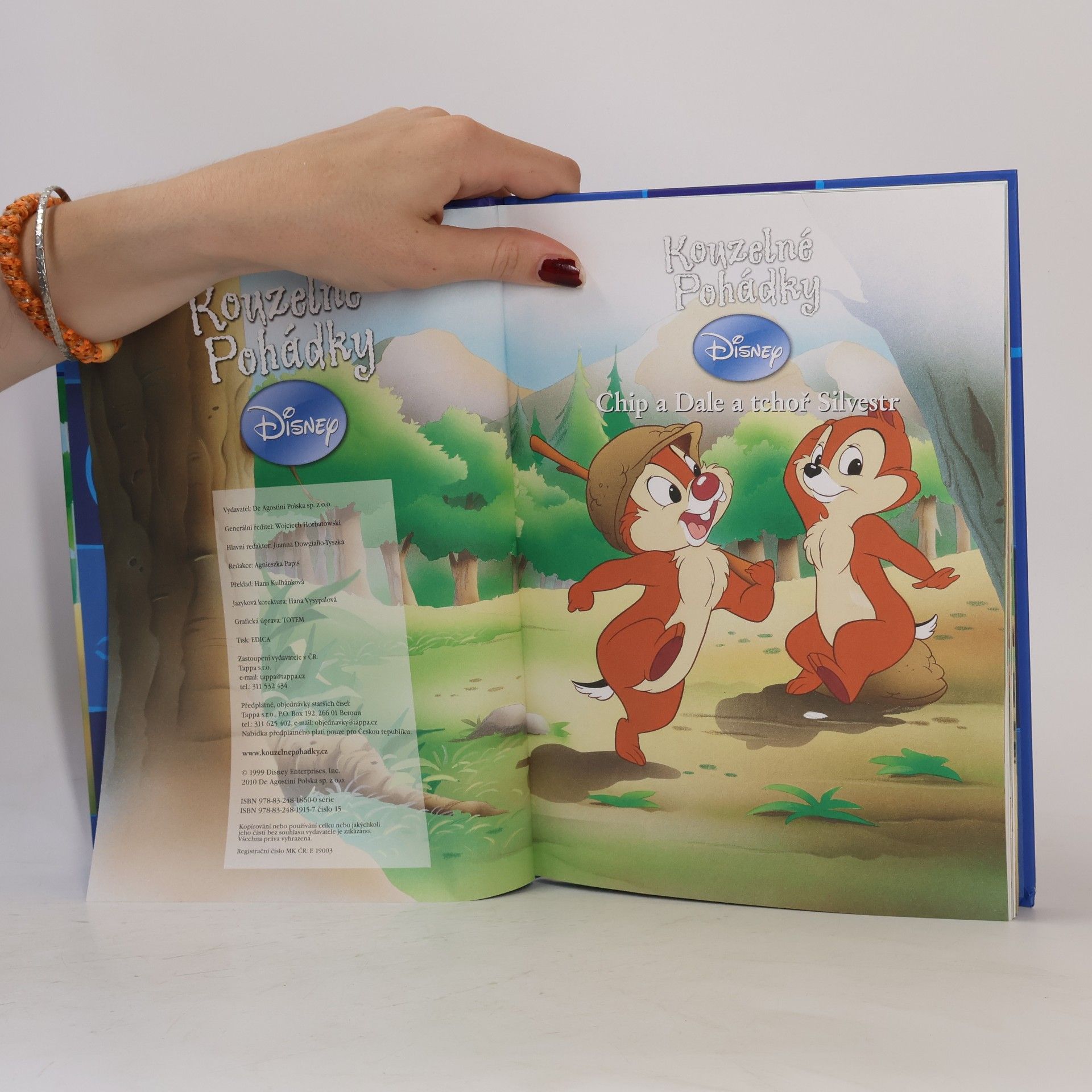 Auteurscollectief Kouzelné pohádky 15. Chip a Dale a tchoř Silvestr