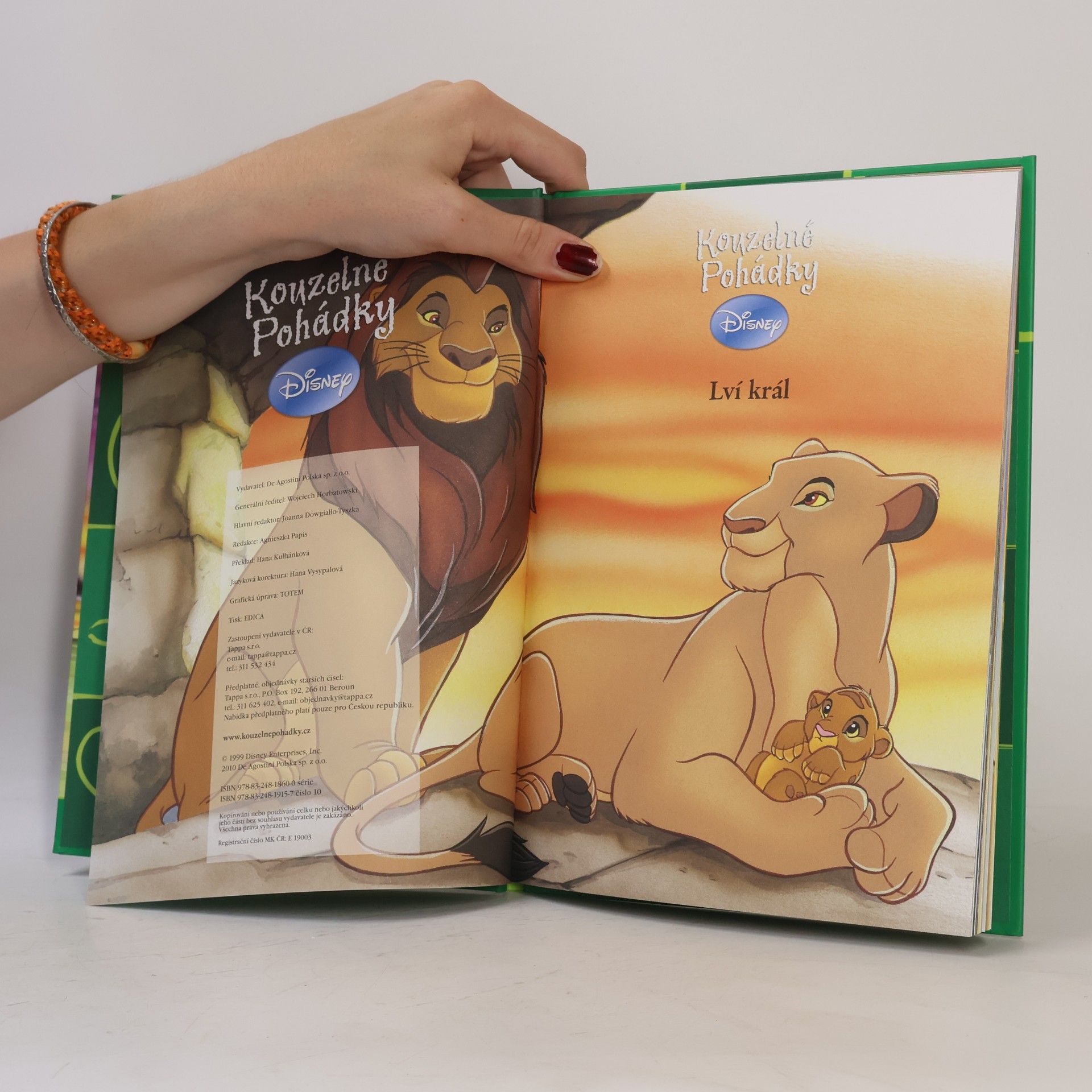 Kolektiv autorů Kouzelné pohádky 10. Lví král