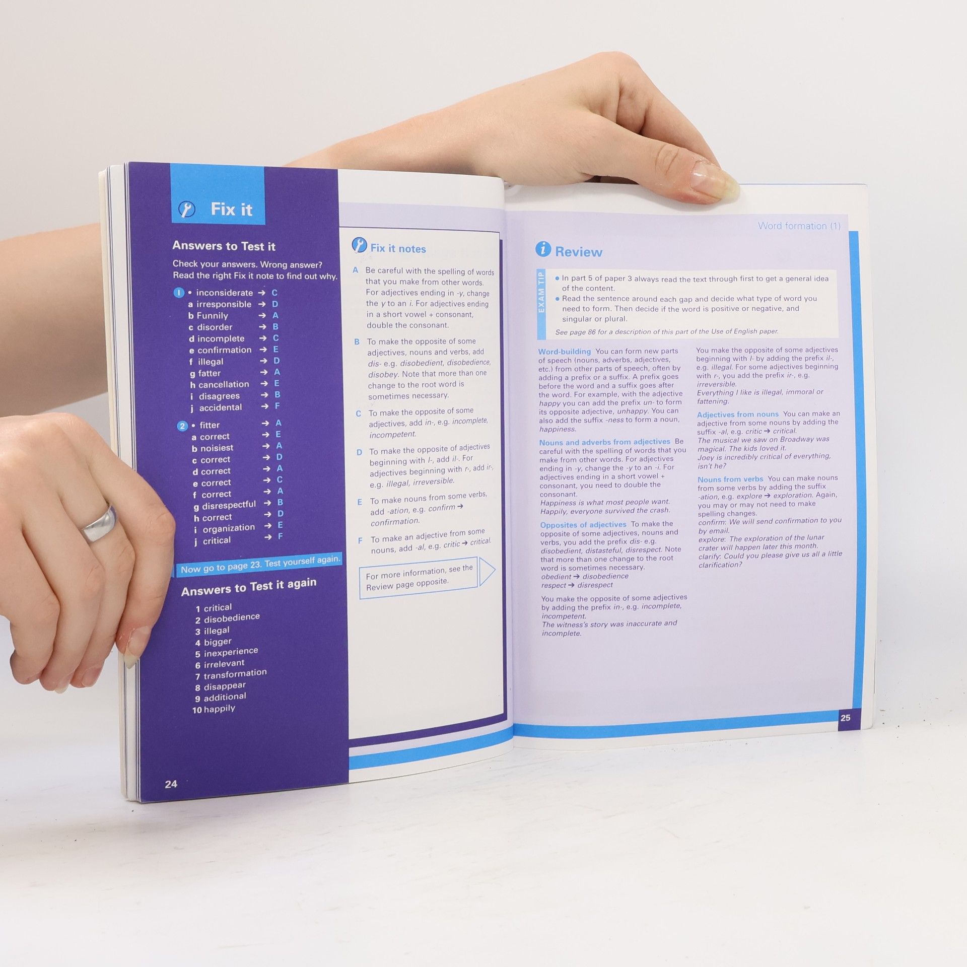 Kenna Bourke FCE: Use of english : upper-intermediate