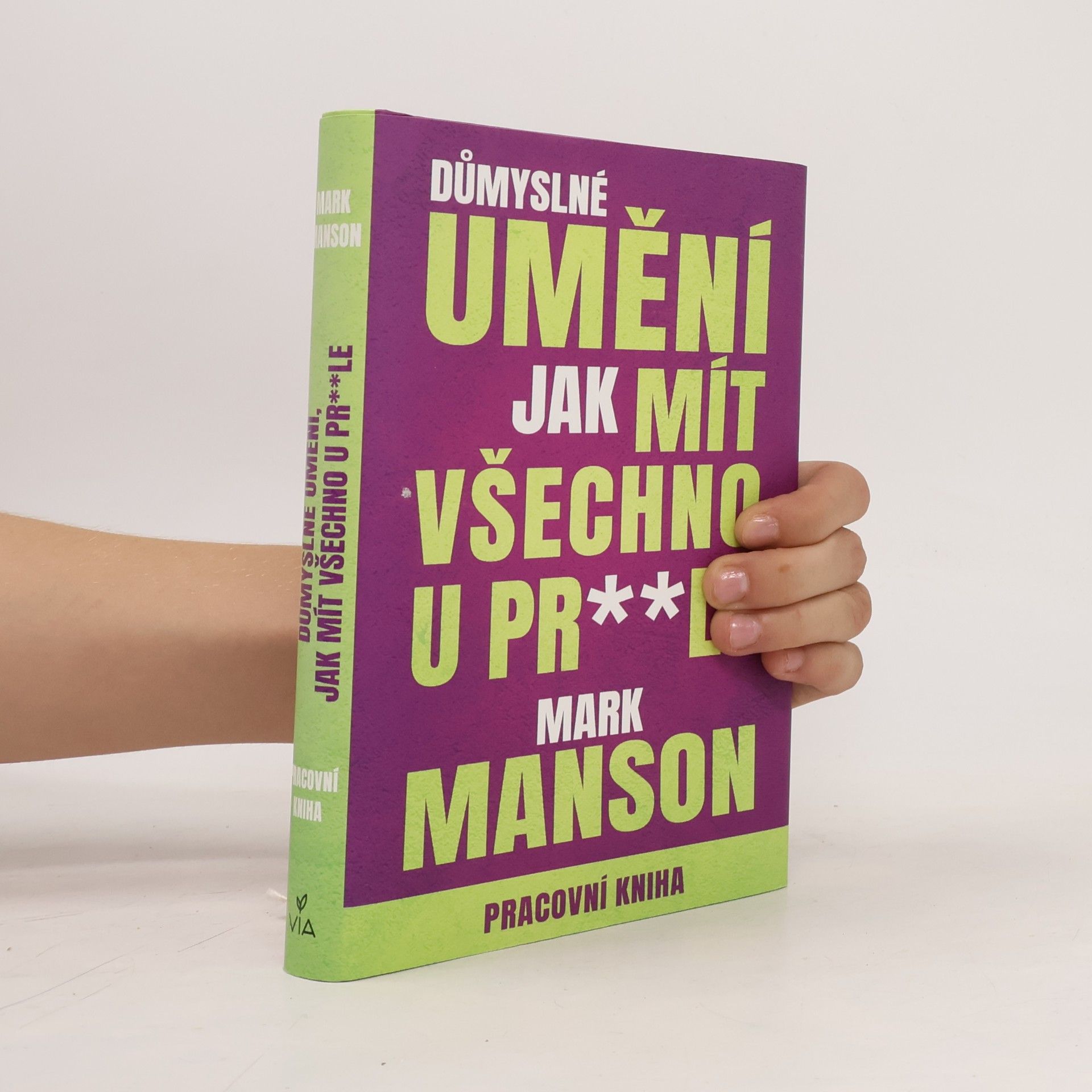 Mark Manson Důmyslné umění, jak mít všechno u pr**le. Pracovní kniha