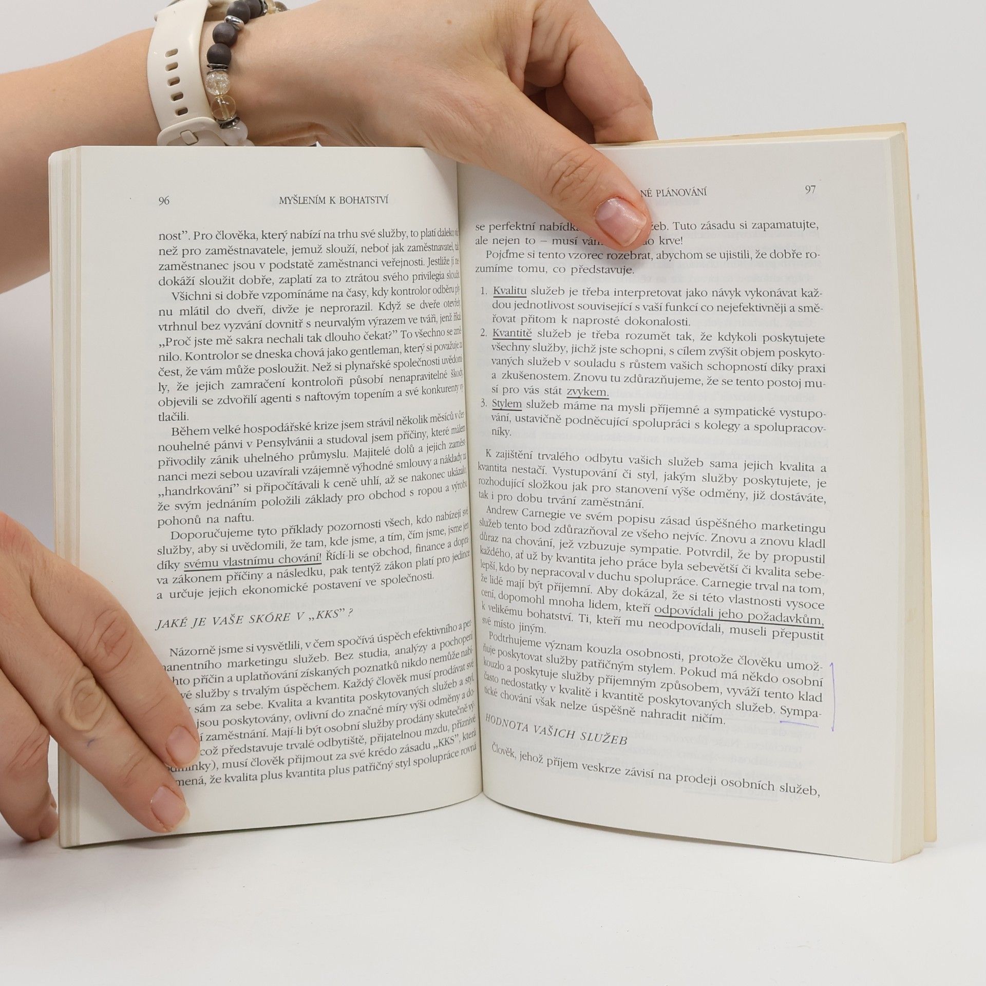 Napoleon Hill Myšlením k bohatství