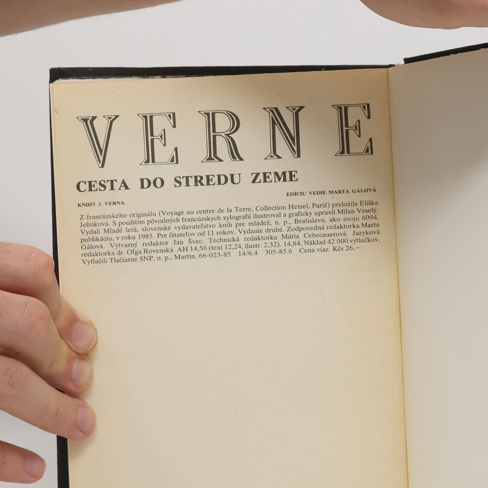 Jules Verne Cesta do stredu Zeme
