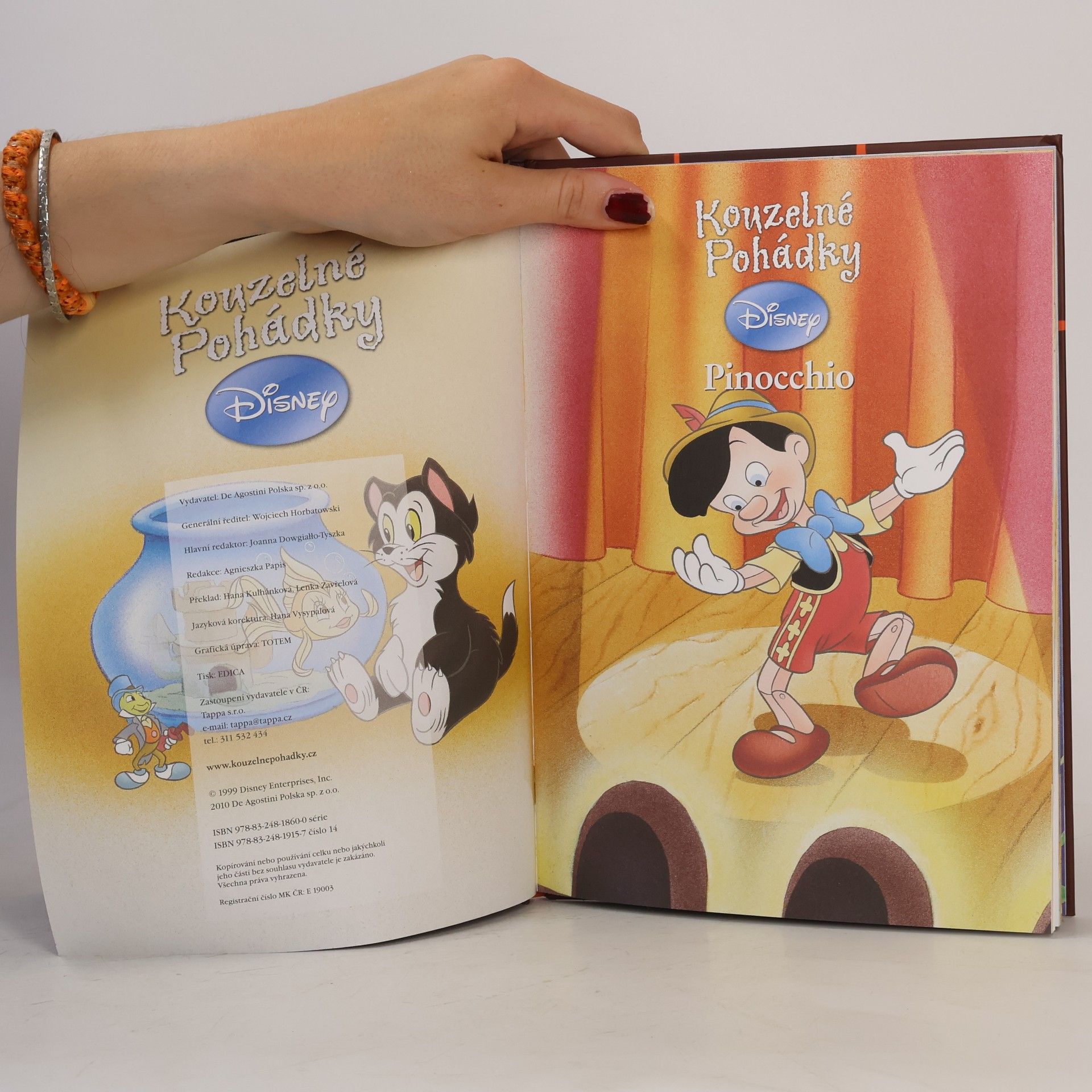 Hana Kulhánková Kouzelné pohádky 14. Pinocchio