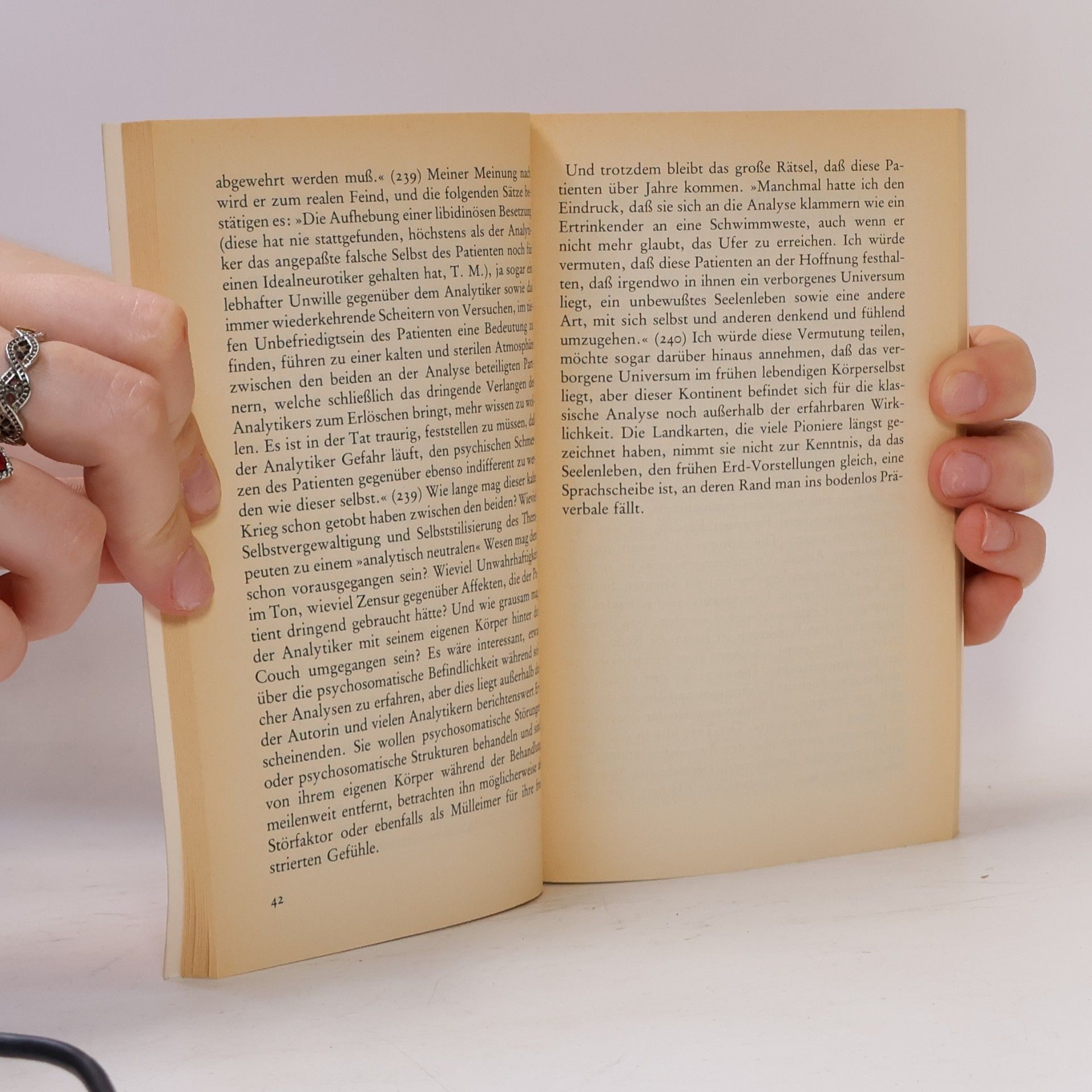 Tilmann Moser Der Psychoanalytiker als sprechende Attrappe
