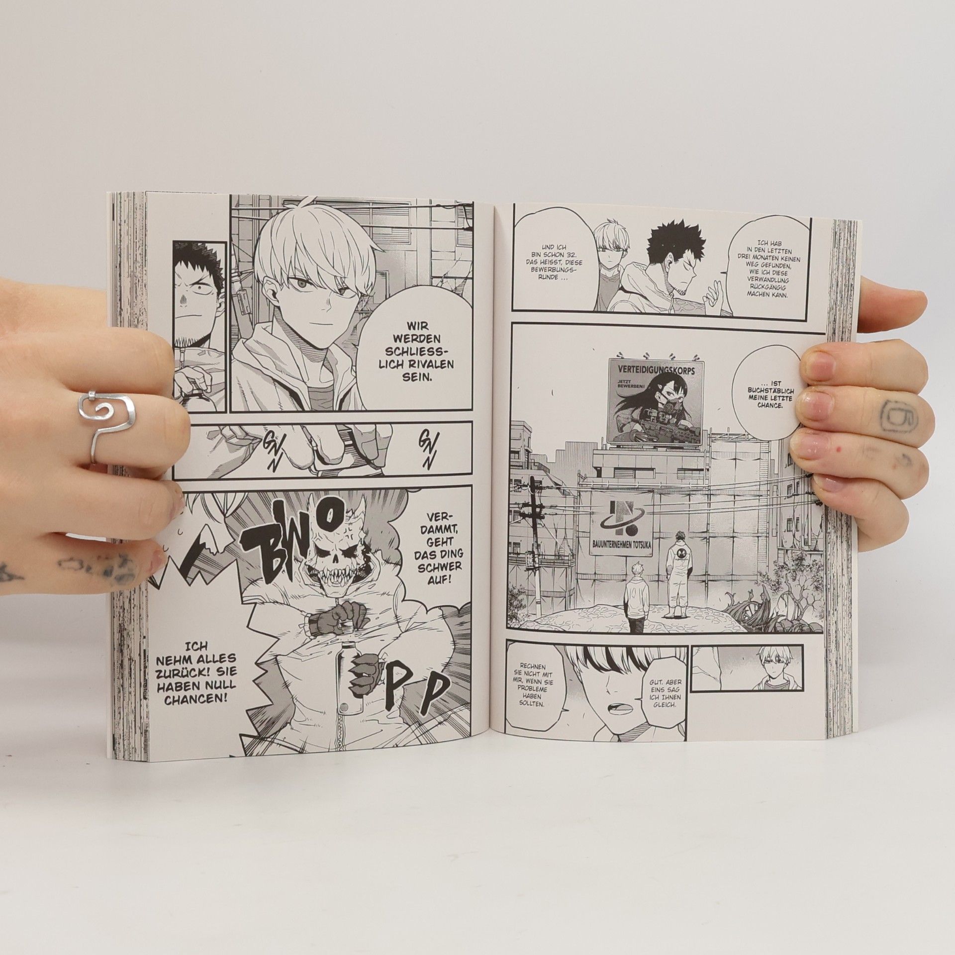 Naoya Matsumoto Kaiju No.8 – Band 1