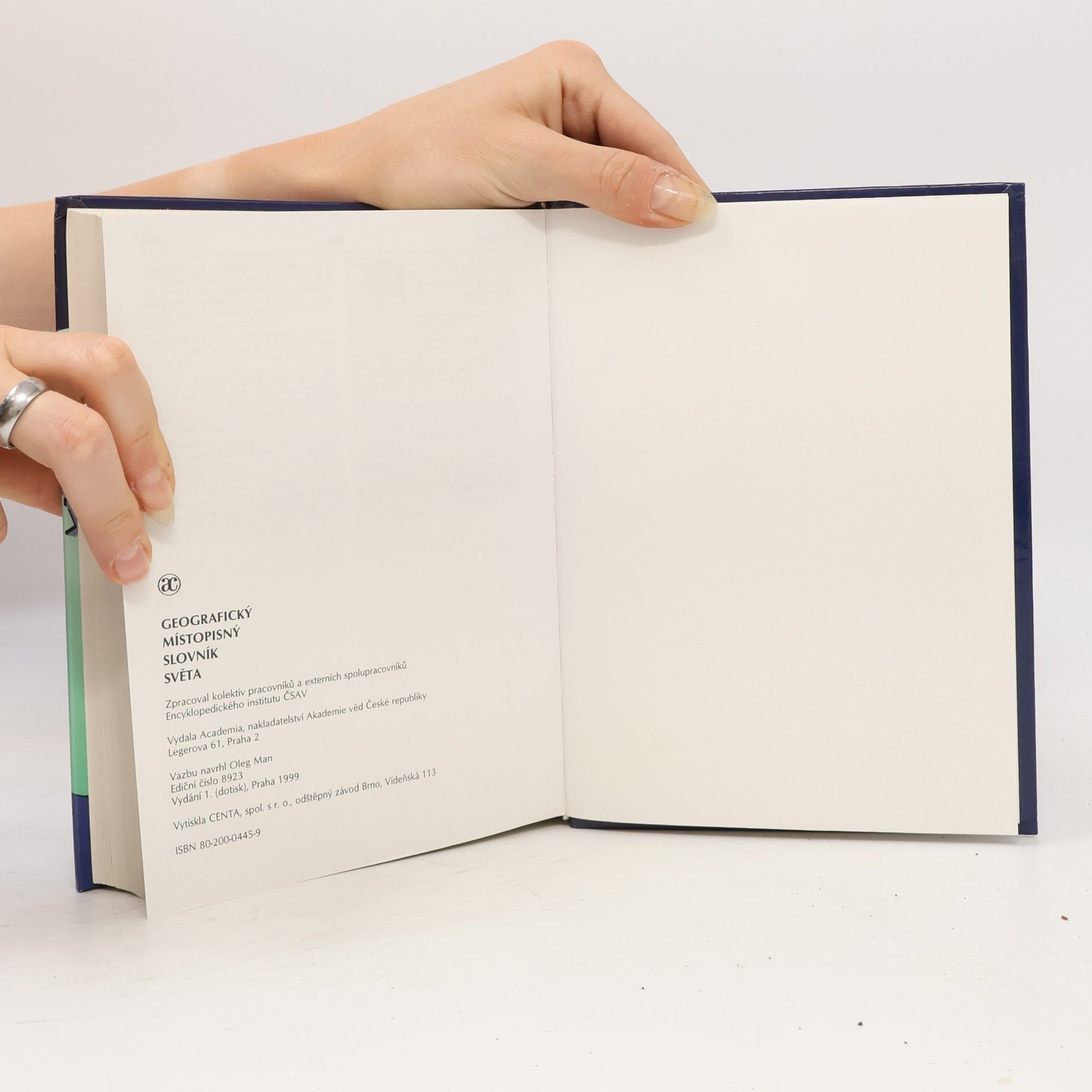 Collectif d'auteurs Gegrafický místopisný slovník světa