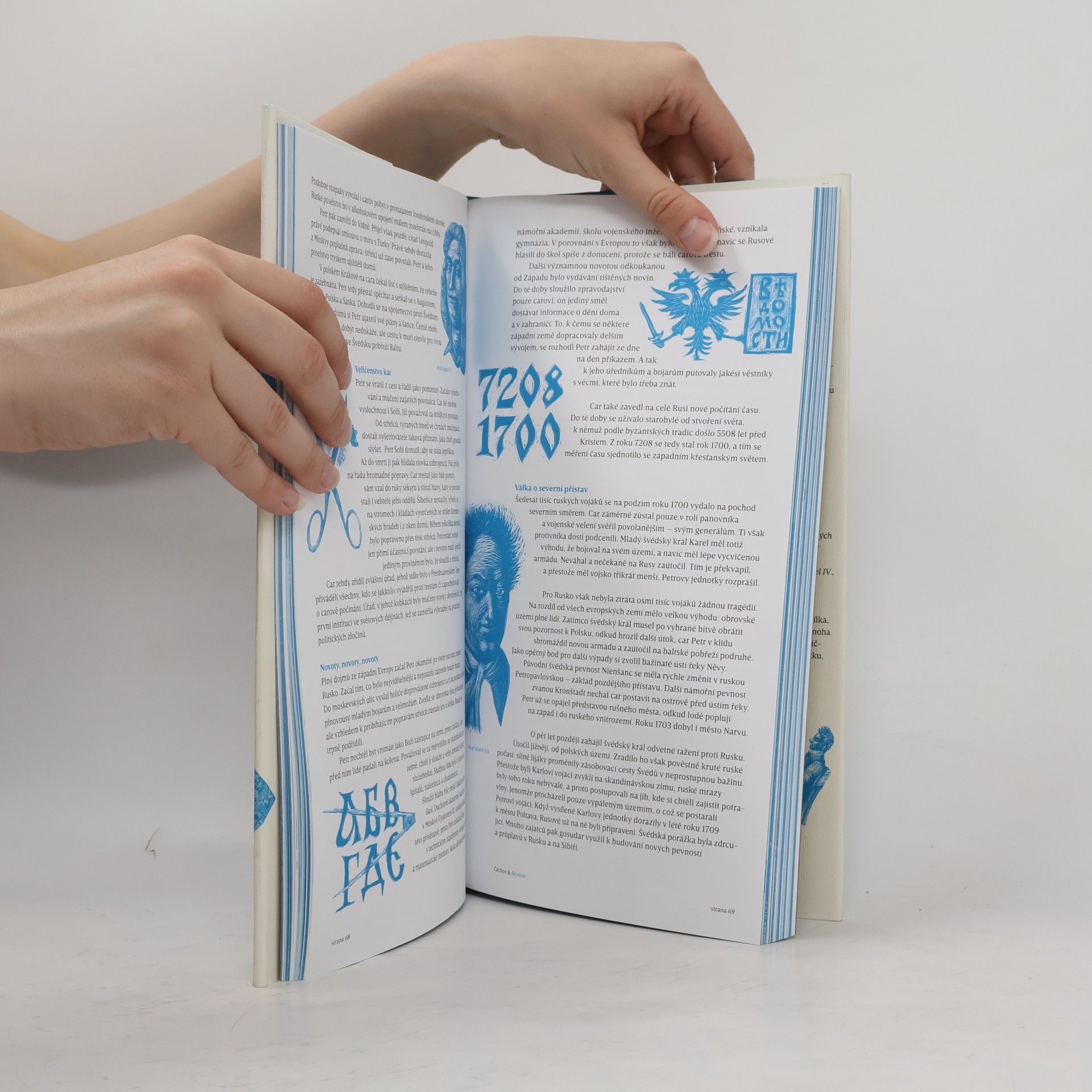 Renáta Fučíková Čechov & Puškin, Gogol : 7 převyprávěných her v historických souvislostech