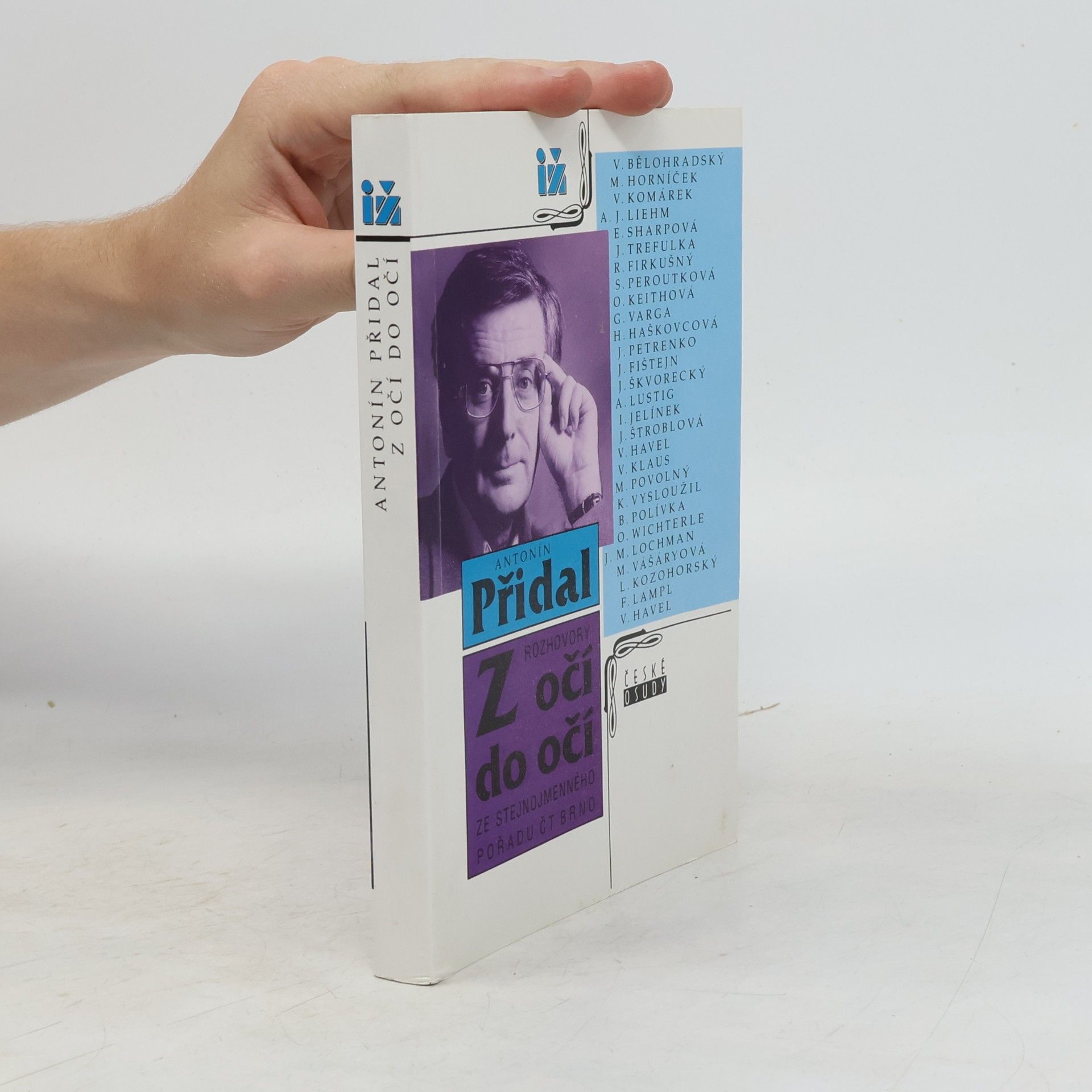 Antonín Přidal Z očí do očí