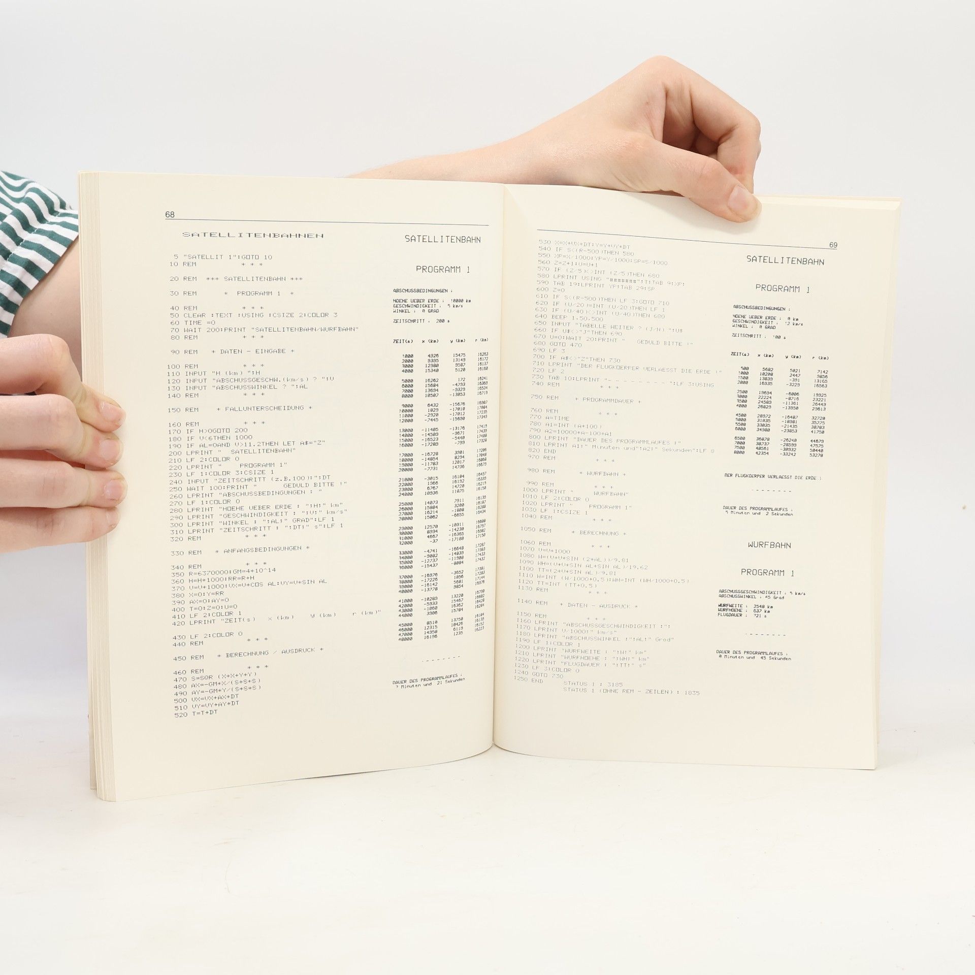 Theodor Duenbostl-Oudin BASIC-Physikprogramme Mikrocomputer 1