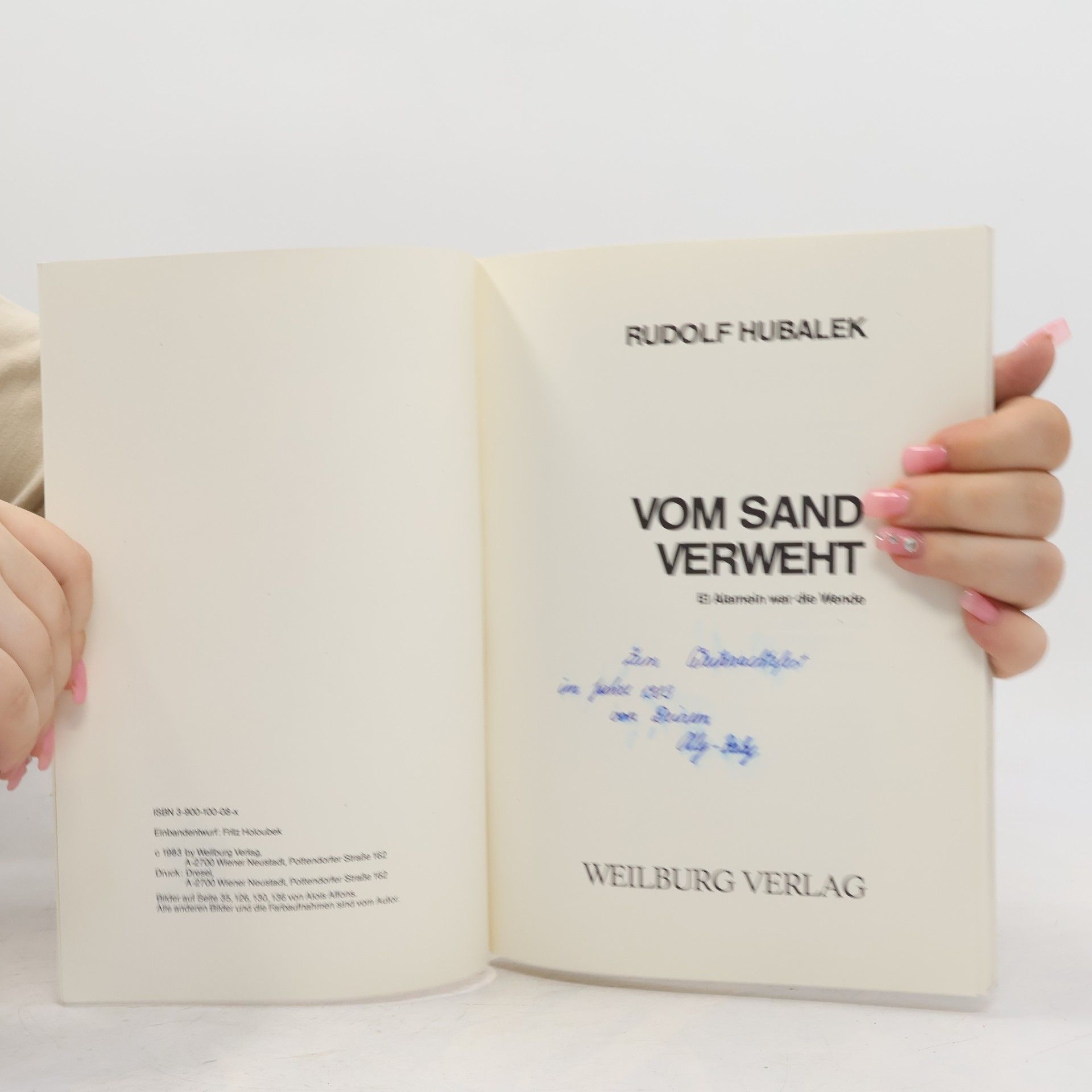 Rudolf Hubalek Vom Sand verweht