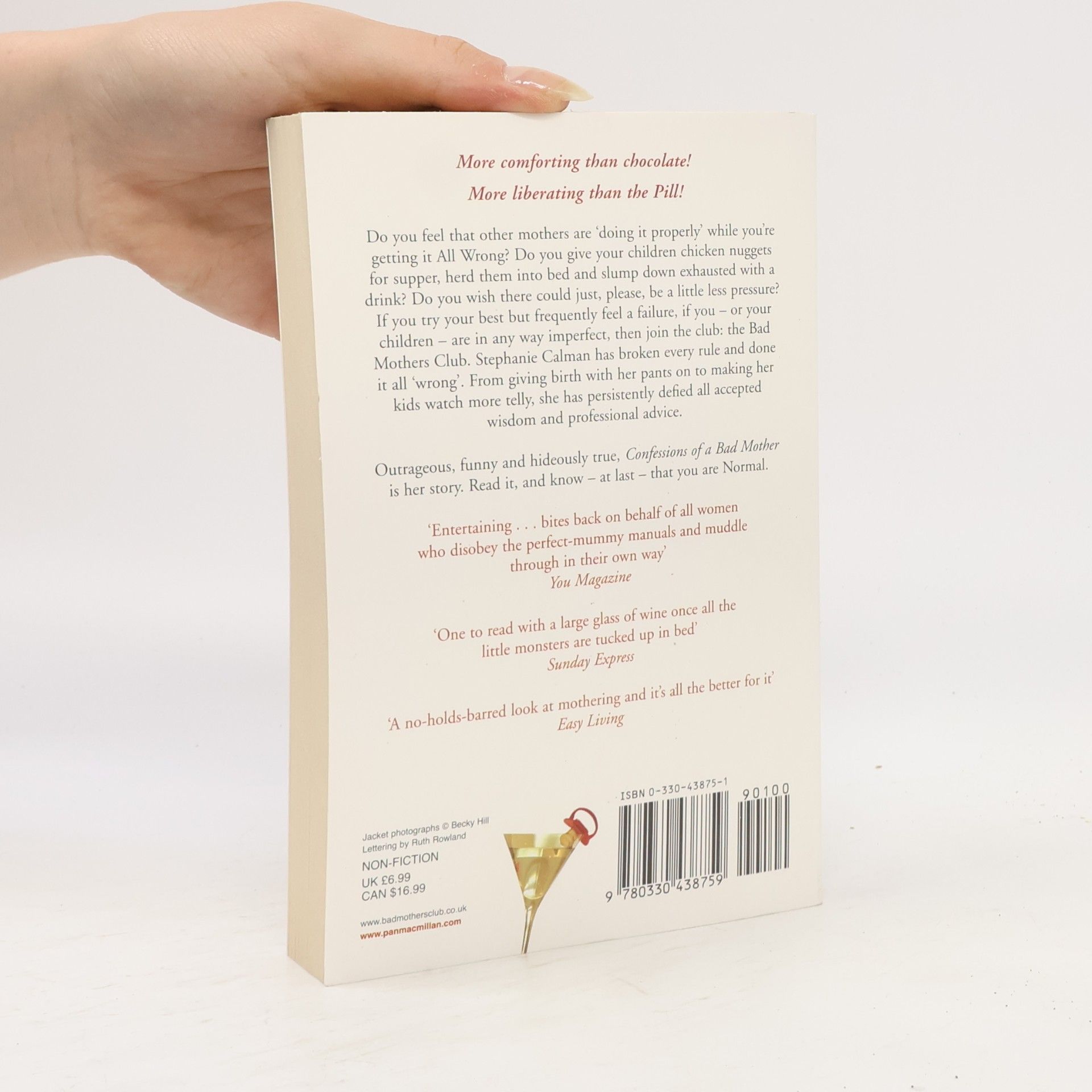 Stephanie Calman Confessions of a Bad Mother