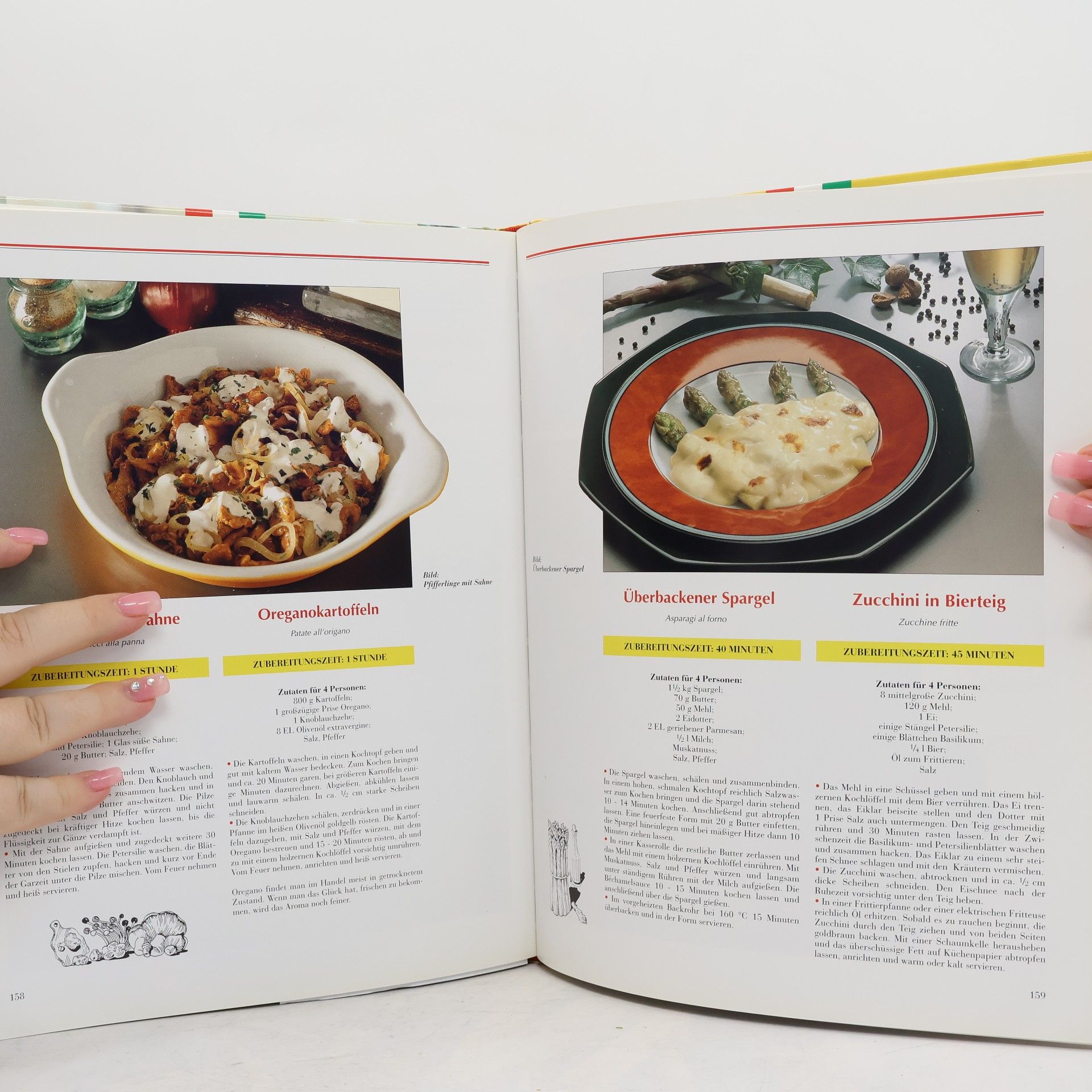 Achille Bucciotti Antipasti, Risotto, Gemüse nach besten original italienischen Rezepten