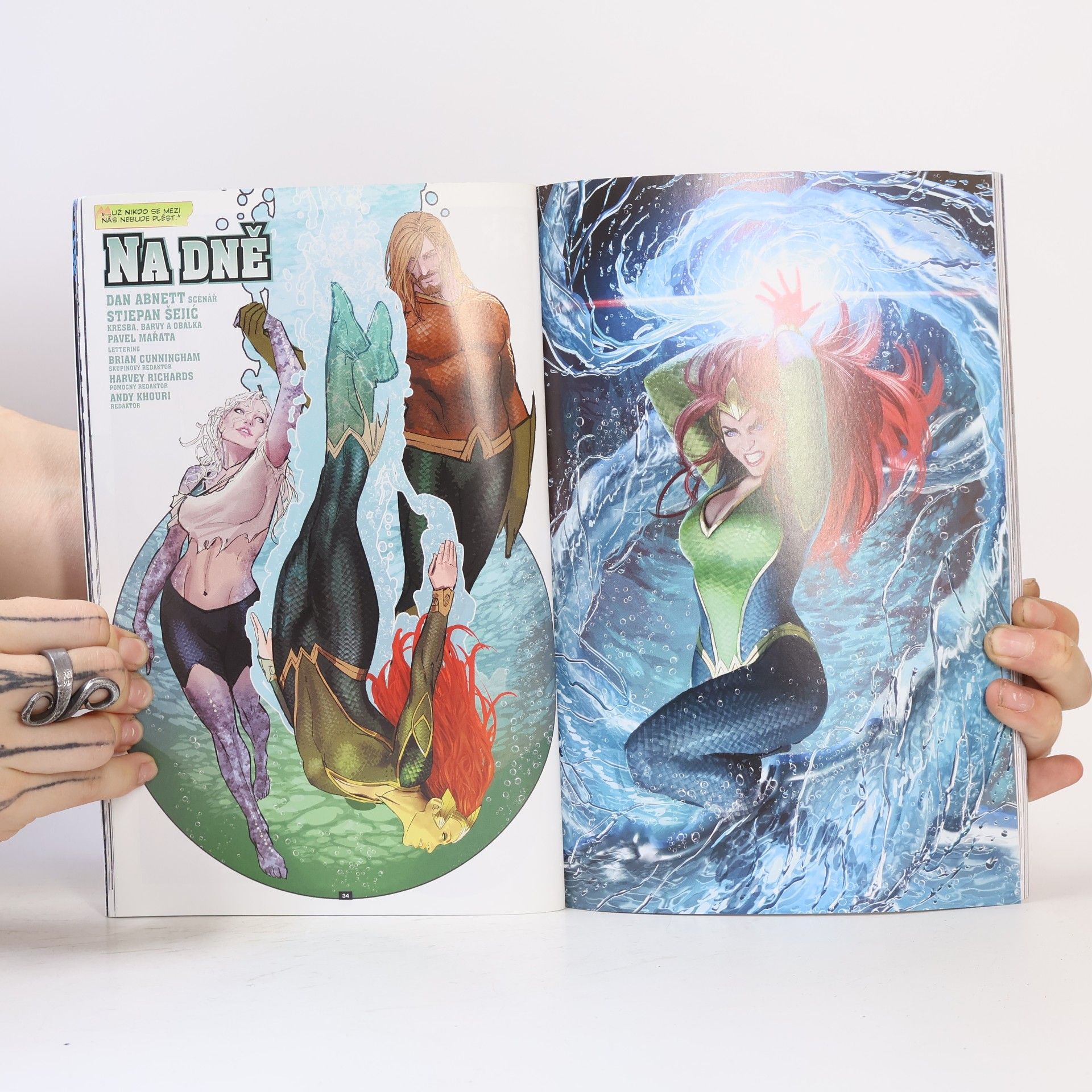 Dan Abnett Aquaman 4: Na dně (Limitovaná edice)
