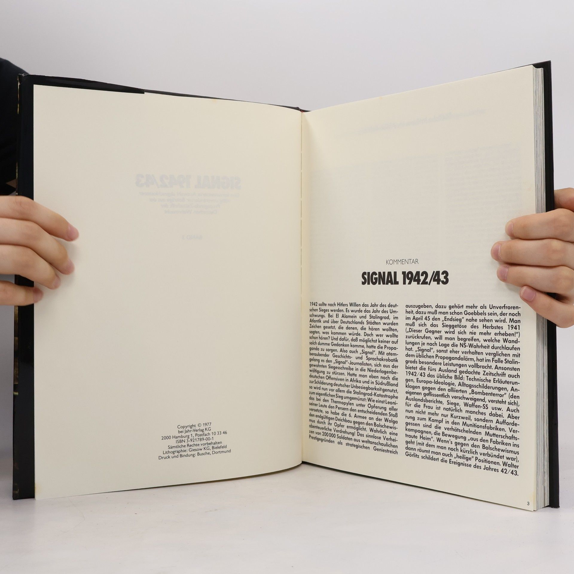 Various authors Dokumentation. Signal. Band III 42/43